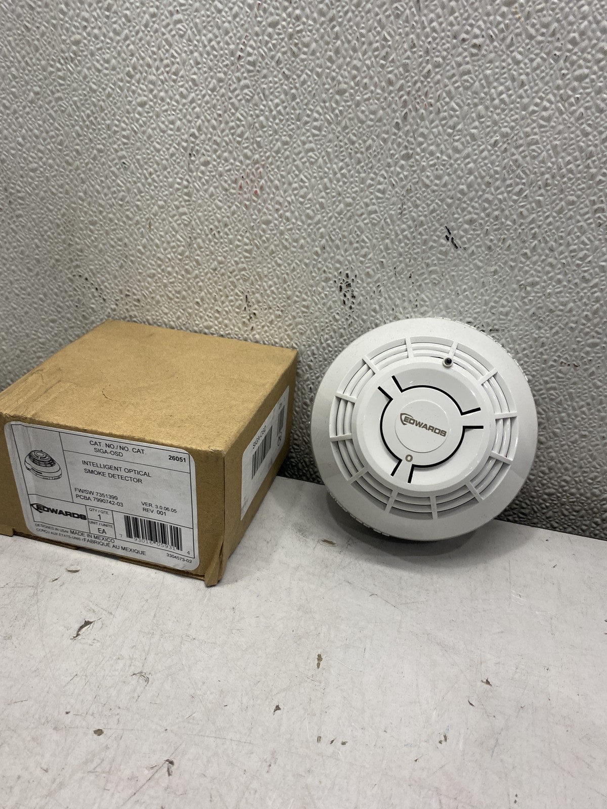 Edwards SIGA-OSD Smoke Detector