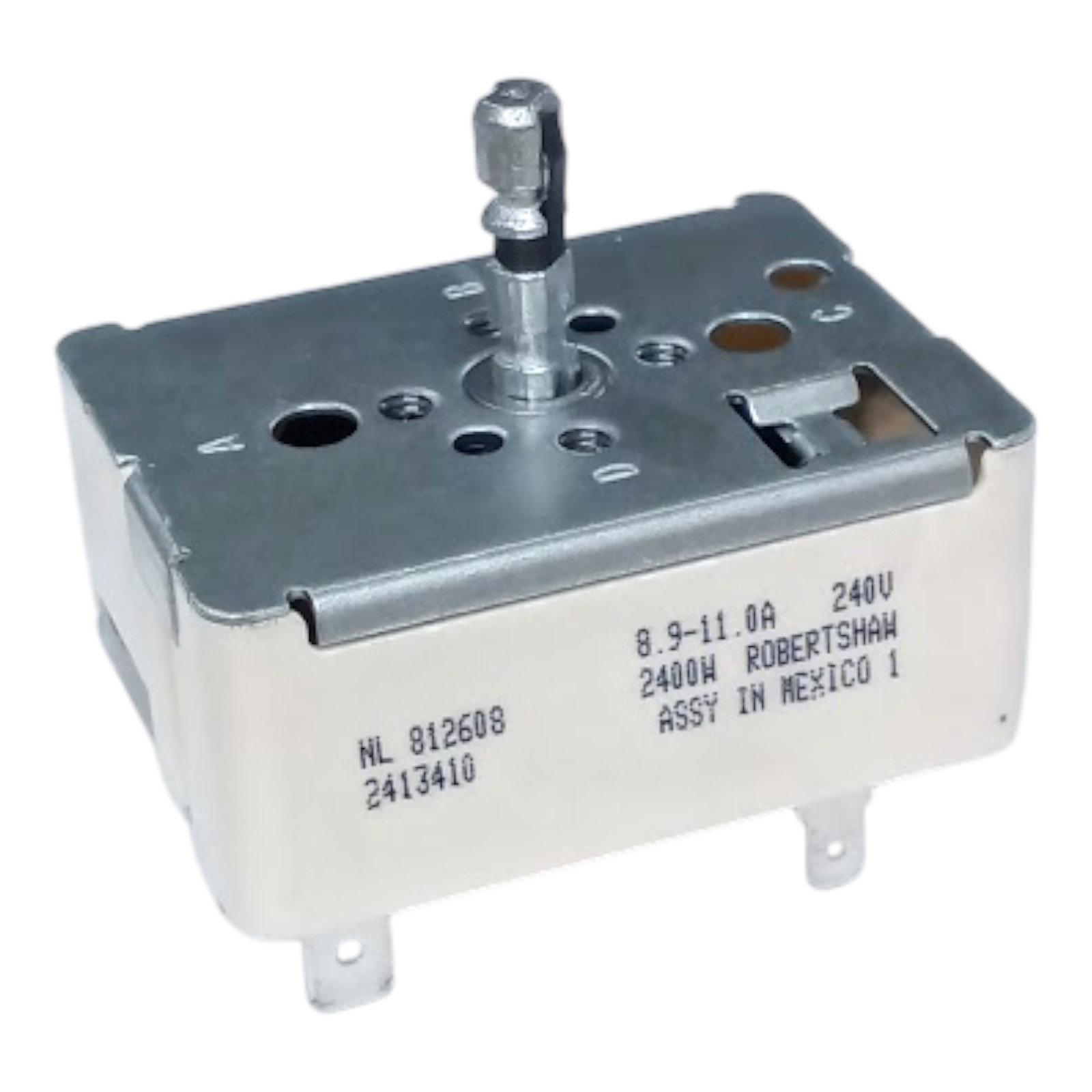 Robertshaw 812608 Range Stove Burner Infinite Switch for Whirlpool 3149400