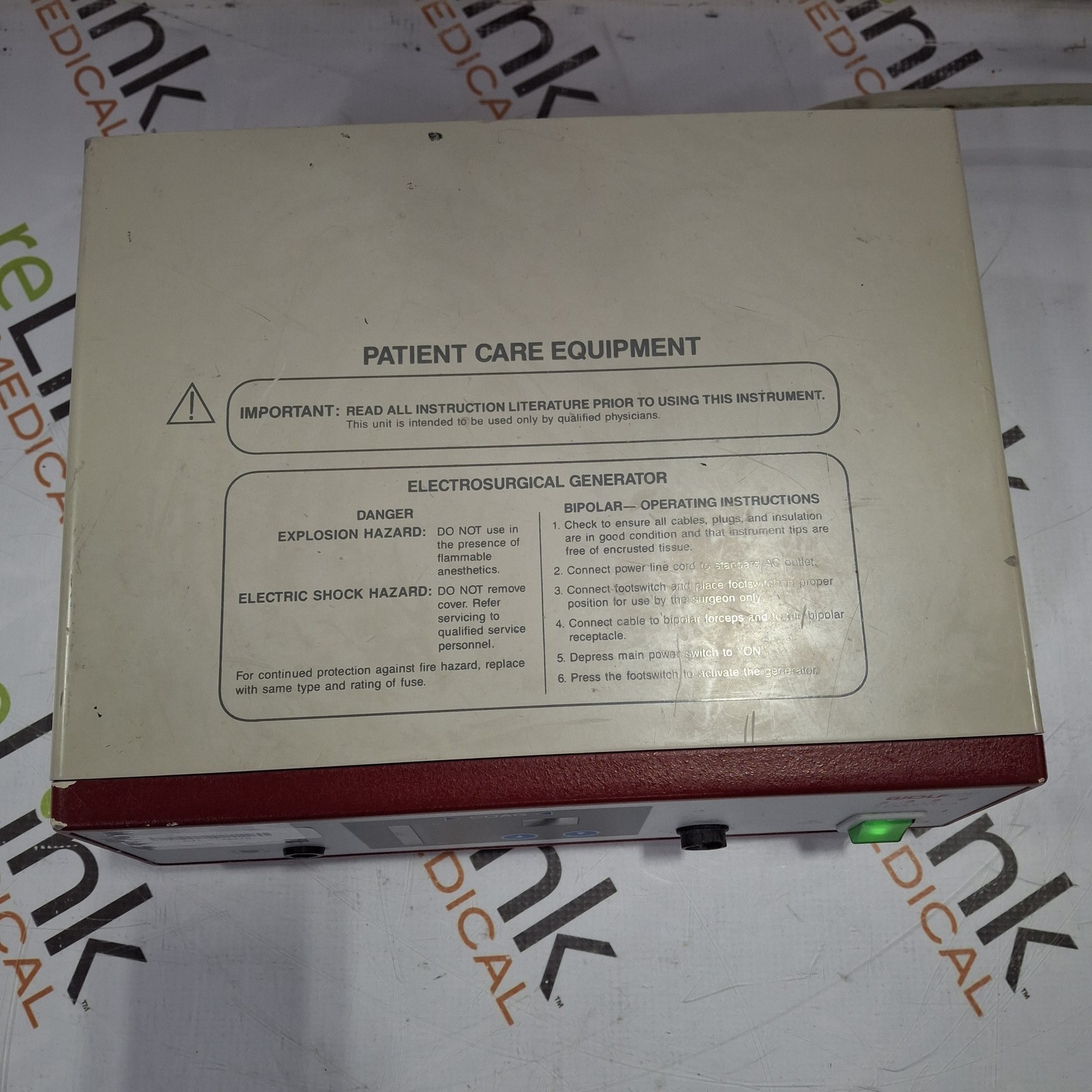Richard Wolf 2352 Bipolar Generator