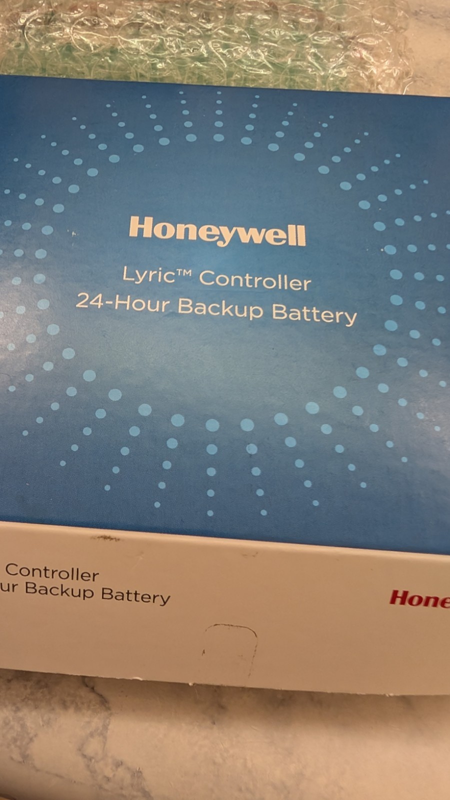 HONEYWELL LYRIC CONTROLLER LCP500-24B 24 Hour Backup Battery  GENUINE NEW