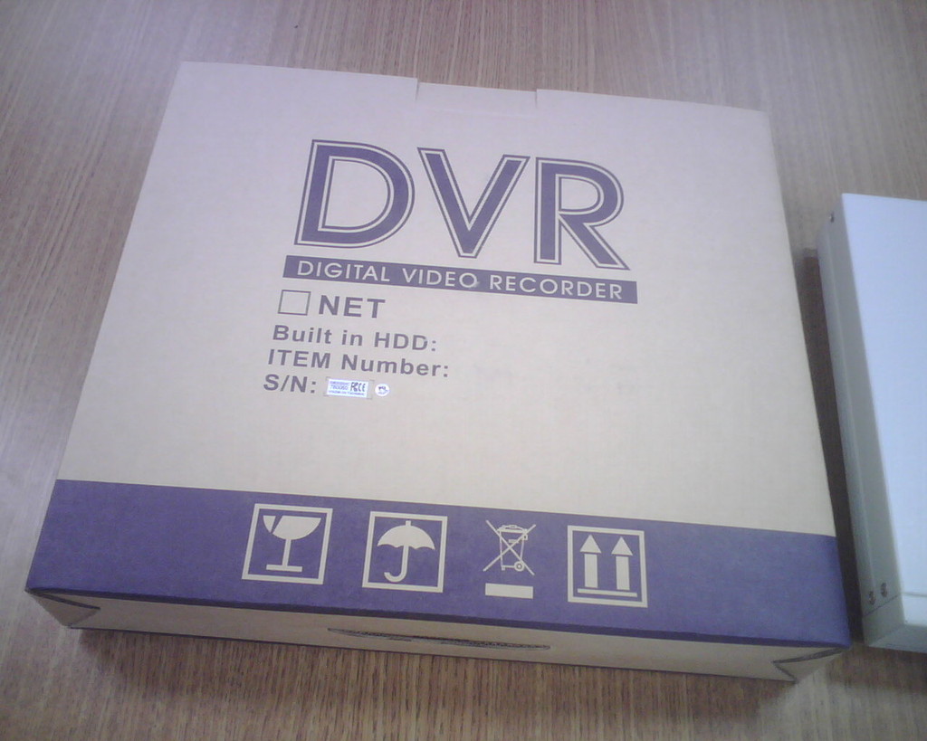 DVR 4 PORT AV DIGITAL MOTION DETECTION RECORD+TIME DATE
