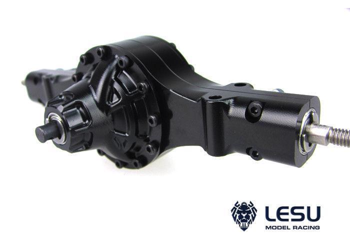 US Stock LESU 1/14 for Tamiya RC Truck Car Q-9024 Metal Rear Axle for DIY Parts