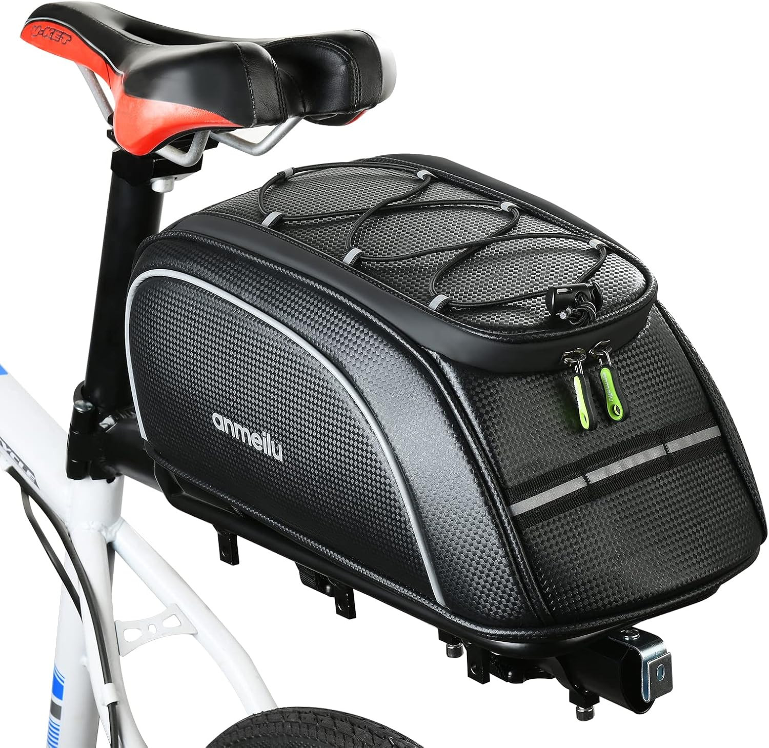 Bike Rack Bag Bicycle Bag Bike Trunk Bags Rear Rack Pack Carrier Pannier Storage
