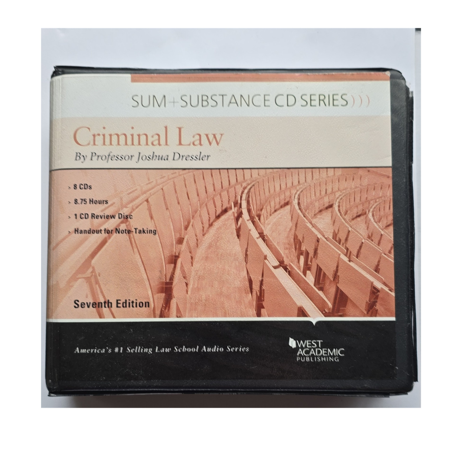 Sum and Substance CD Series Criminal Law Audiobook Joshua Dressler 8 CDs