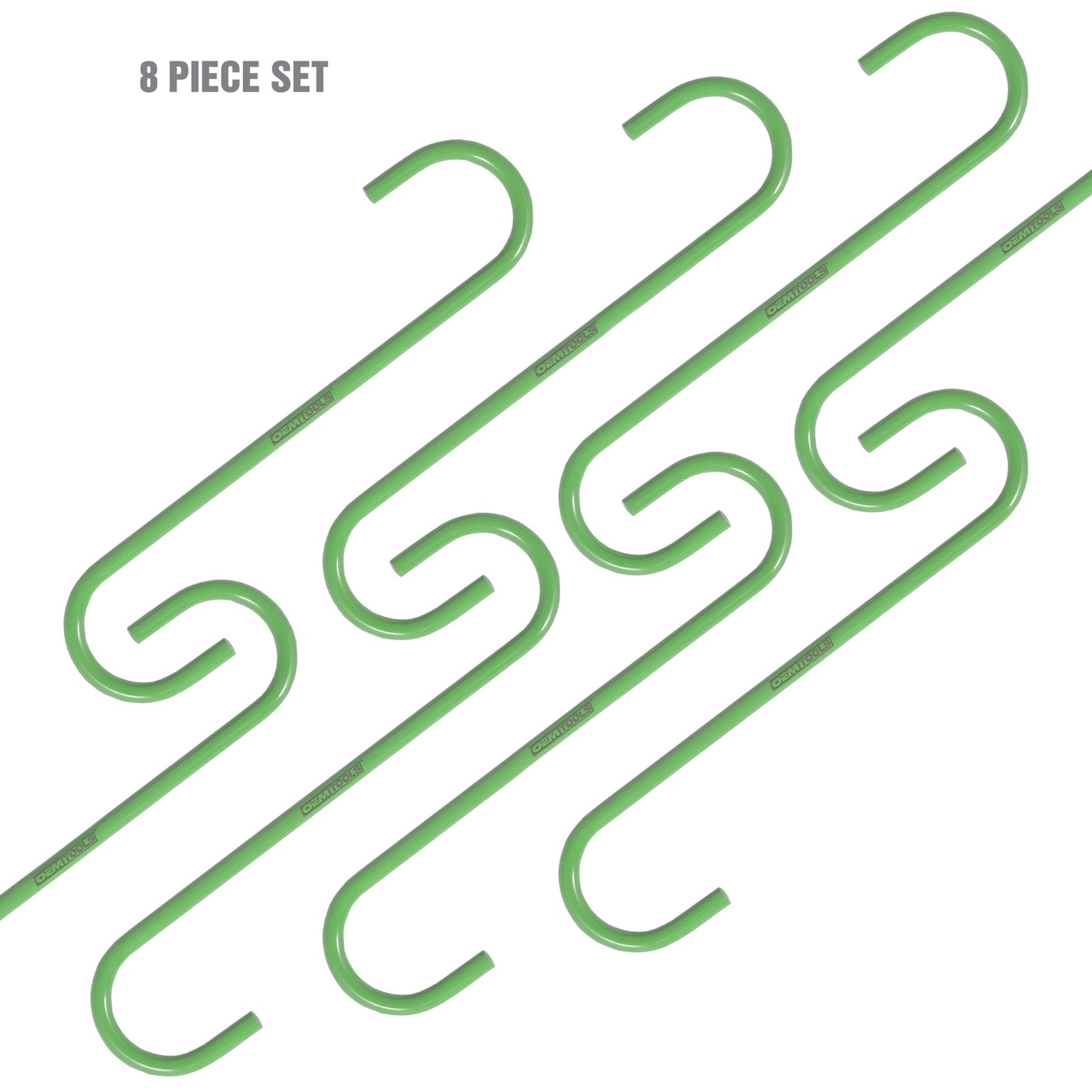 OEMTOOLS 24518 Brake Caliper Hanger Set, 8 8 Pack, Green