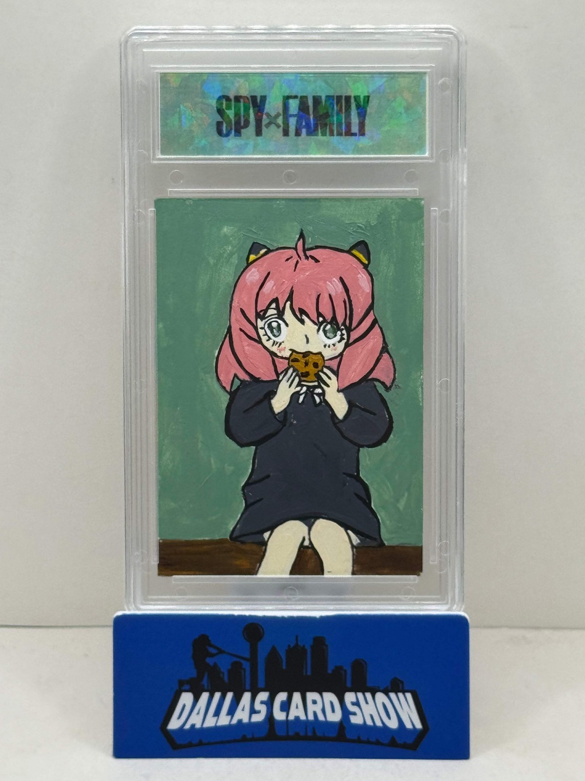 Spy X Family Original Art Sketch Card of Anya by Kelsie Stalcup