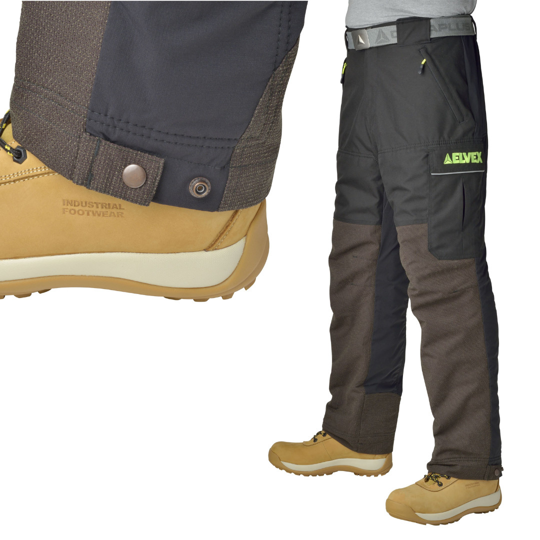 Delta Plus Arbor Pants WELJEAP1XL32 Black XL 41-47" x 32" ProlarLite Safety