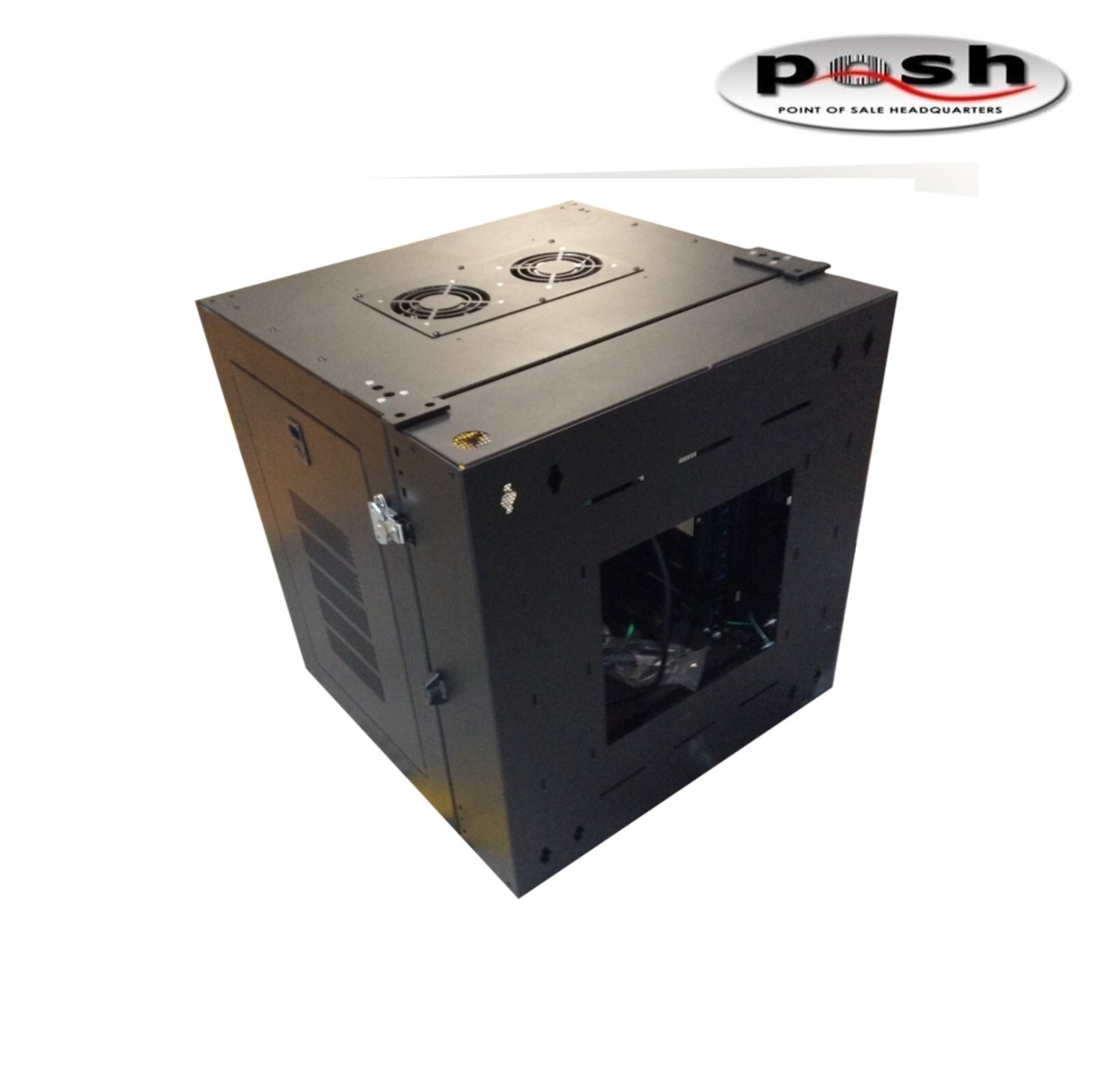 RXL Wall Mount Network Server Rack Cabinet Enclosure - Black