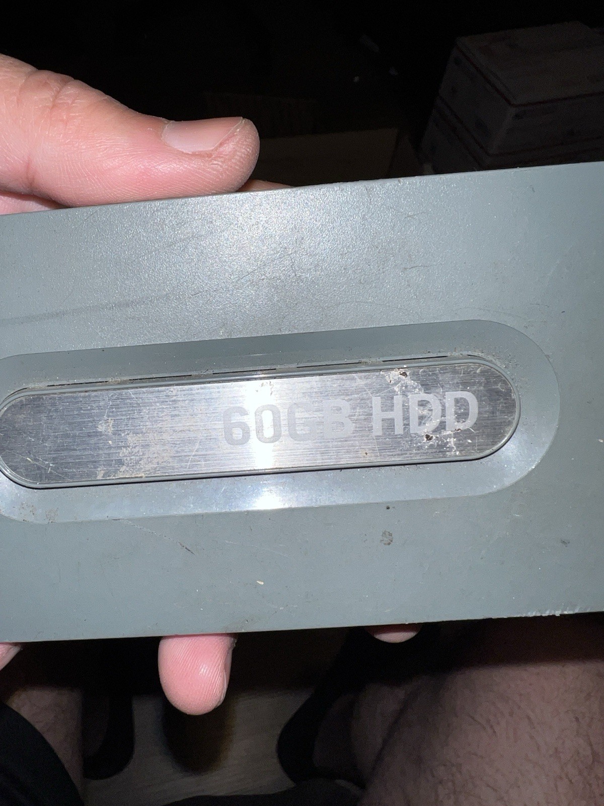 OEM Microsoft Xbox 360 Hard Drive HDD 60GB External Storage UnTested.