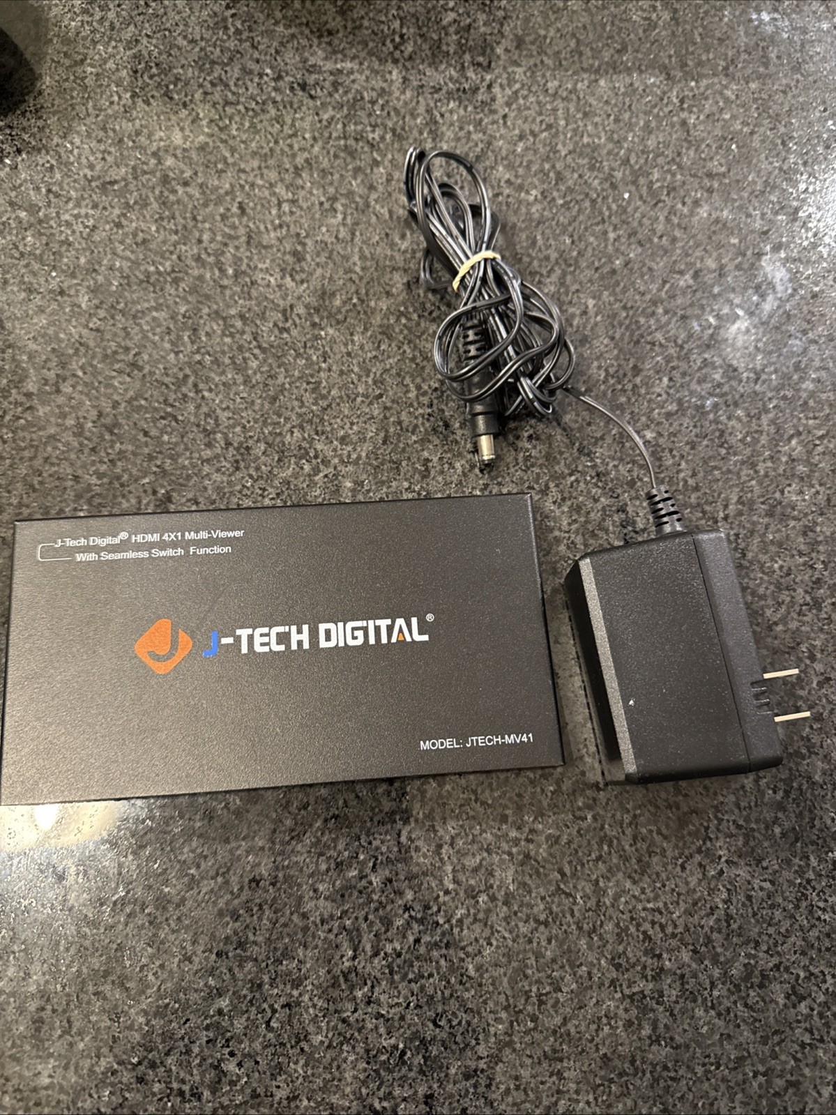 J-Tech JTECH-MV41 Digital HDMI 4x1 Multi-viewer Seamless Switch Function Mint