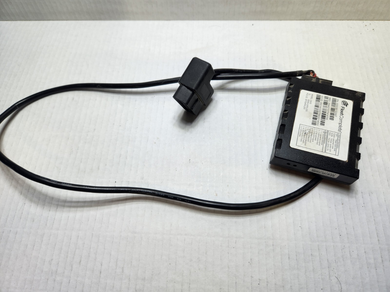 GenX Telematics Fleet Complete GPS tracker GNX6 w/Data Port Harness