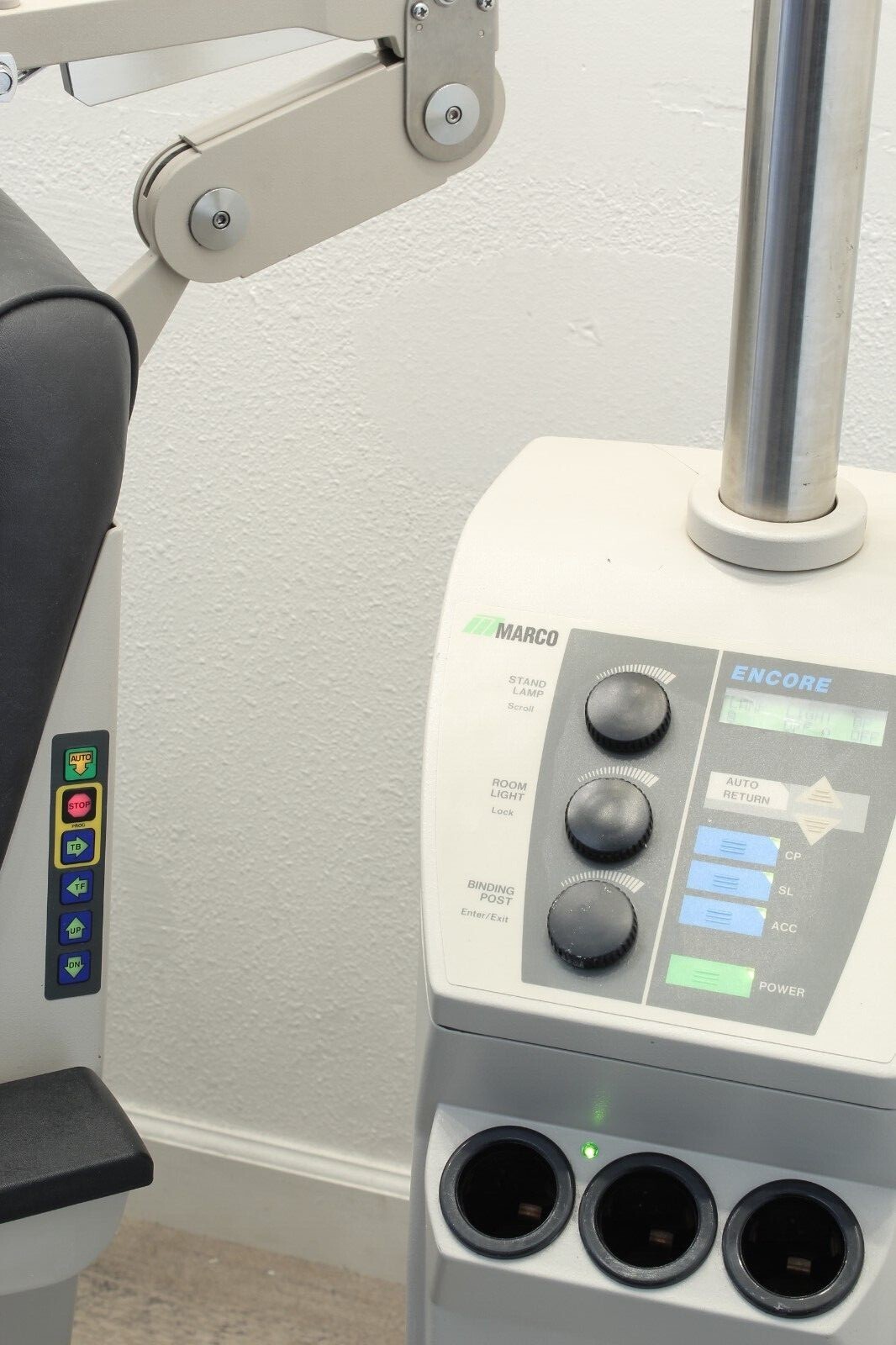Marco Lane Package (Chair, Stand, Lighted Phoropter, LEDSlit lamp, Acuity Chart