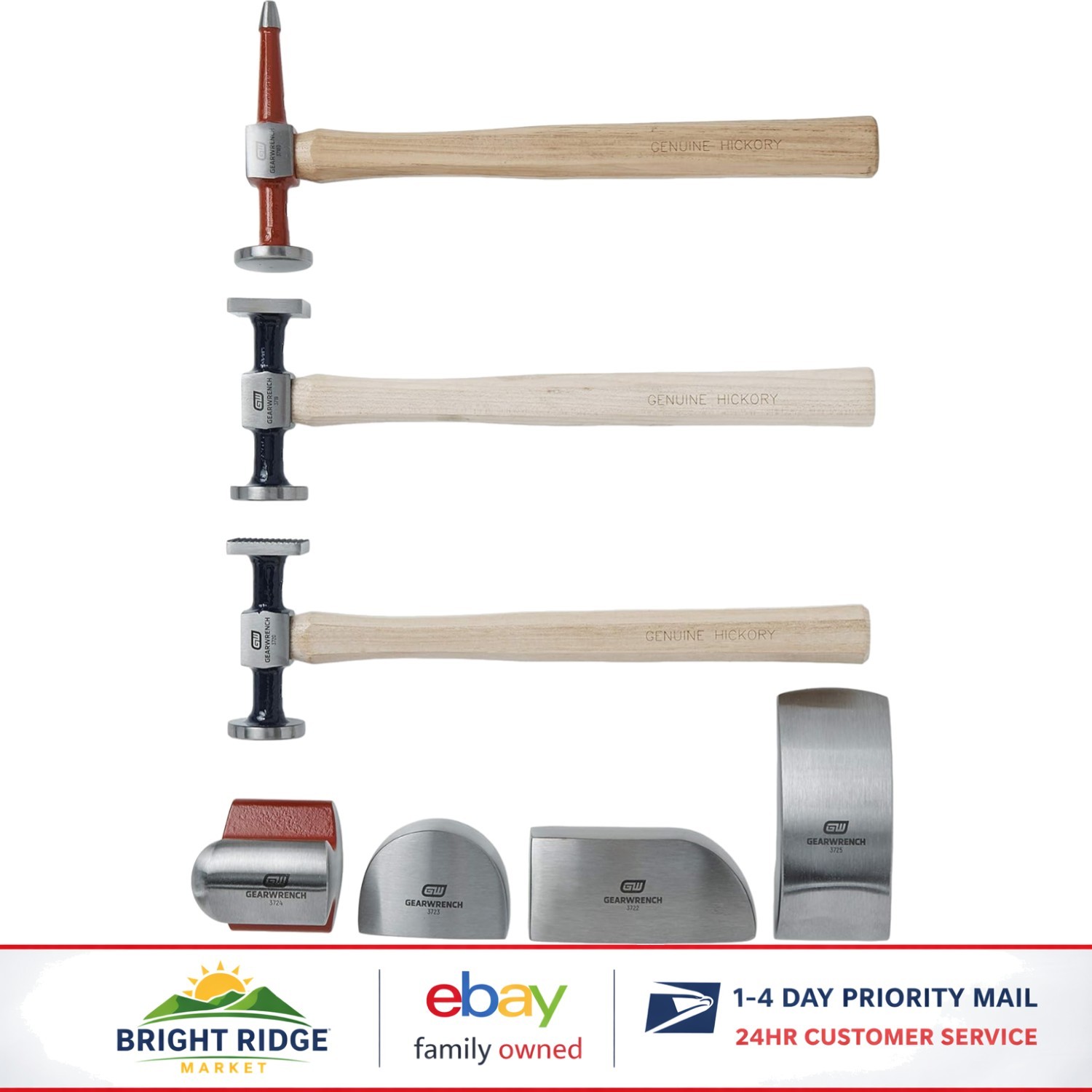 Essential Auto Body Tool Kit - Hammers and Dollys for Professional Repairs
