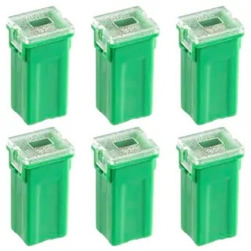 40A Square Auto Fuses 40AMP Tall Standard Profile Box Shaped Automotive Fuse for