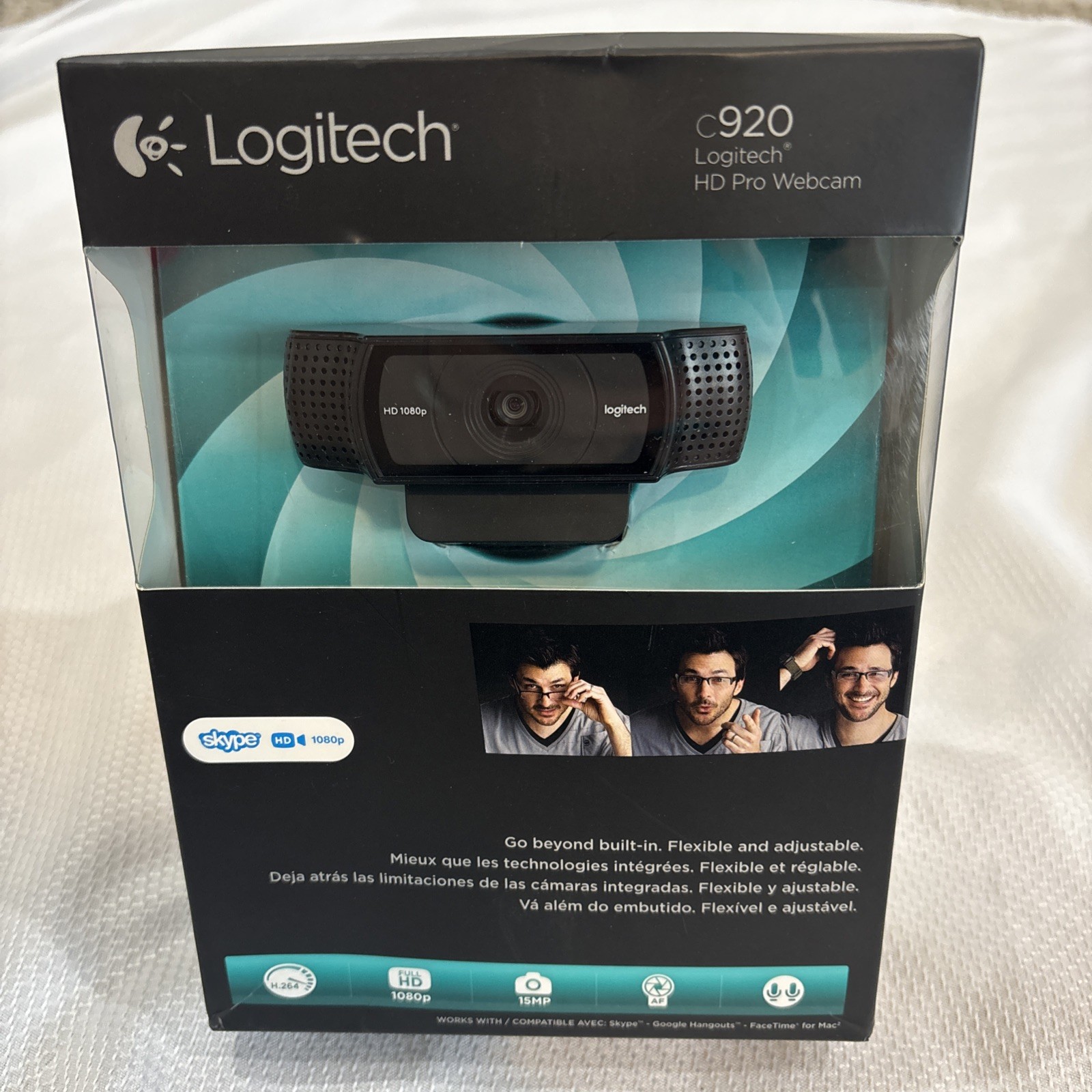 Logitech C920 (960-000764) HD Pro Webcam - Black