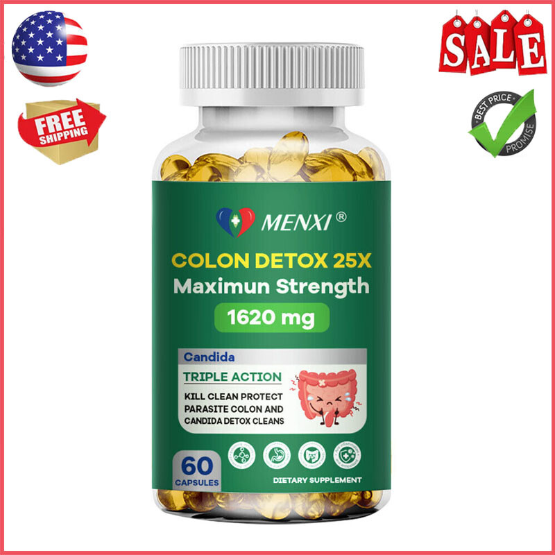 Liver Cleanse Detox Colon & Repair Formula +22 Herbs Support 5 Days Fast-Acting