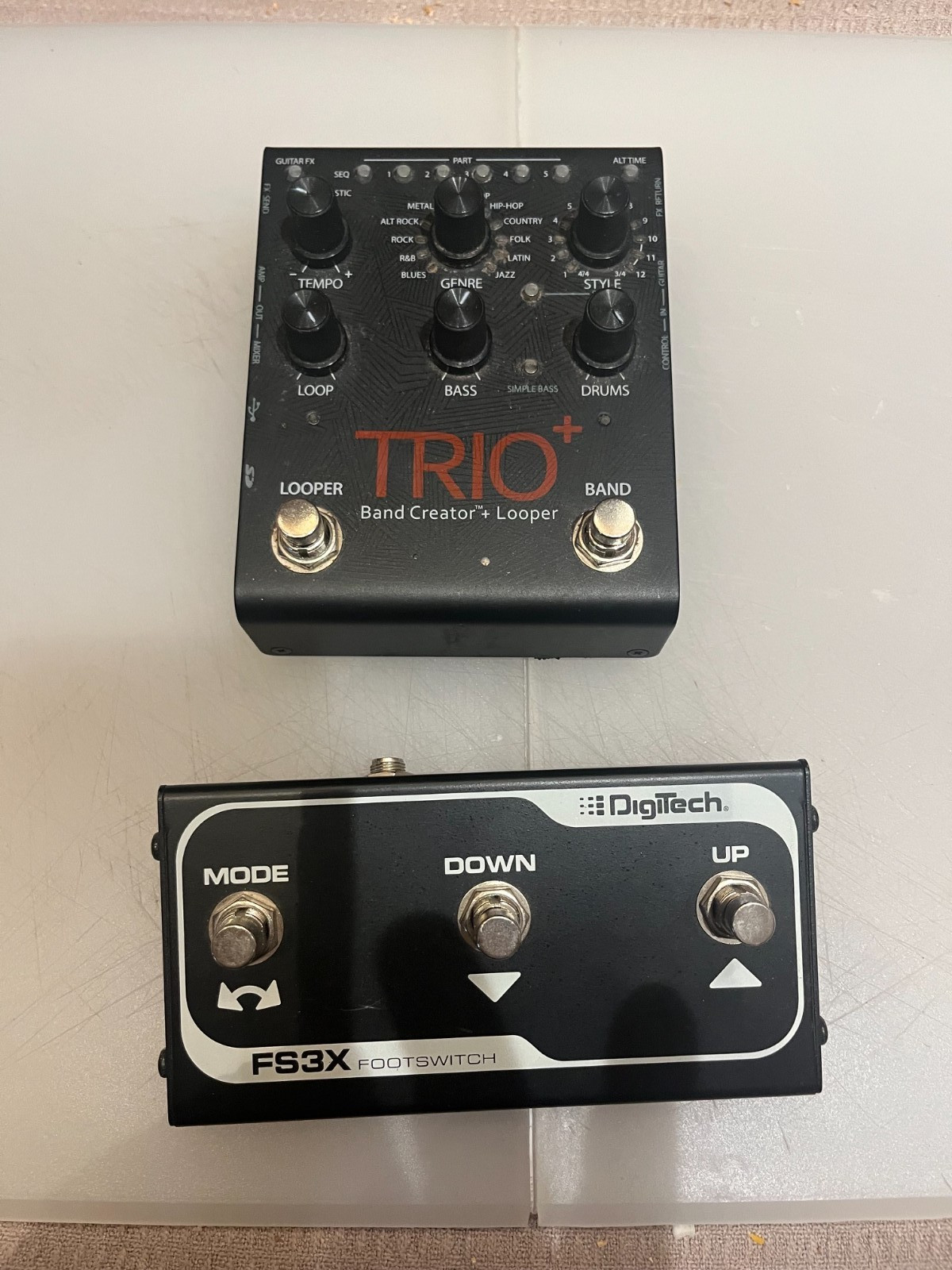 2026 DigiTech Trio+ Band Creator Plus Looper w/ FS3X Footswitch! VERY NICE!!!