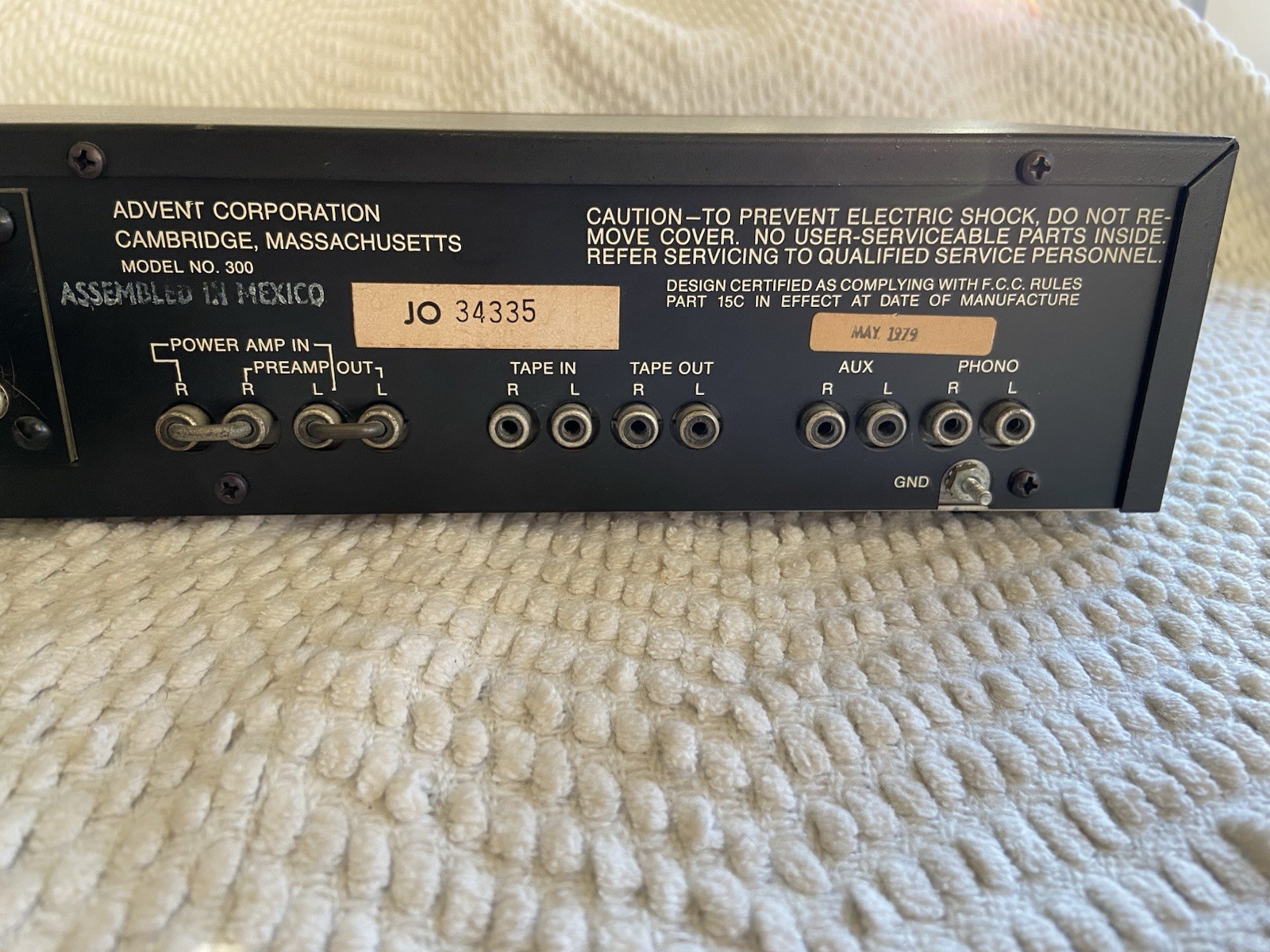 Advent Model 300 Stereo Receiver