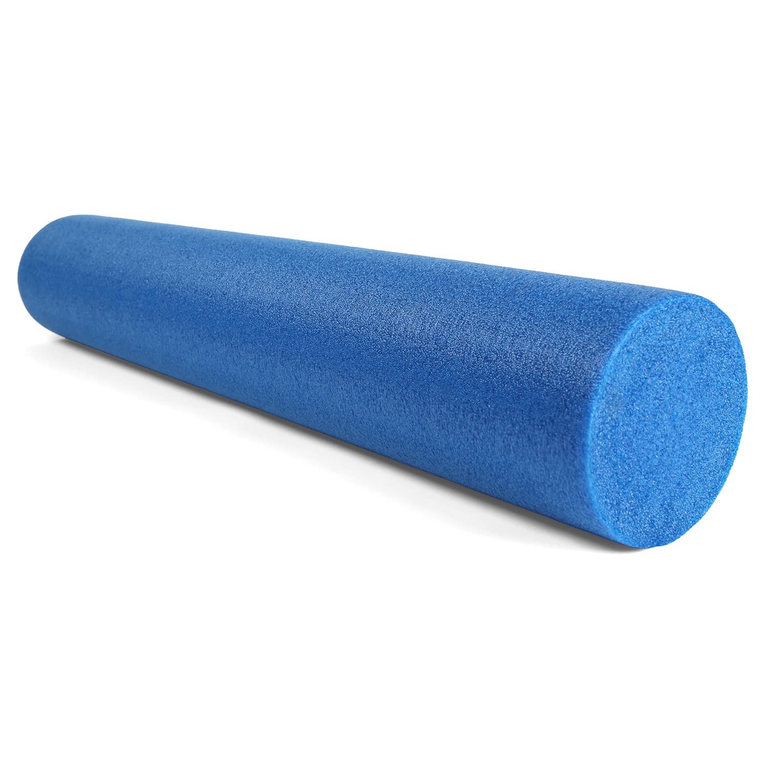New CanDo Blue PE Foam Rollers for Fitness Exercise Muscle Restoration, Massage
