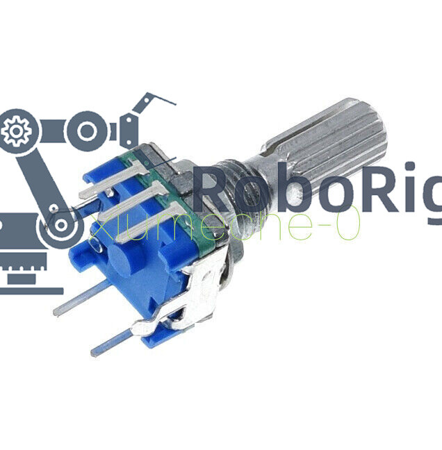 5pcs Rotary encoder with switch EC11 Audio digital potentiometer 20mm handle