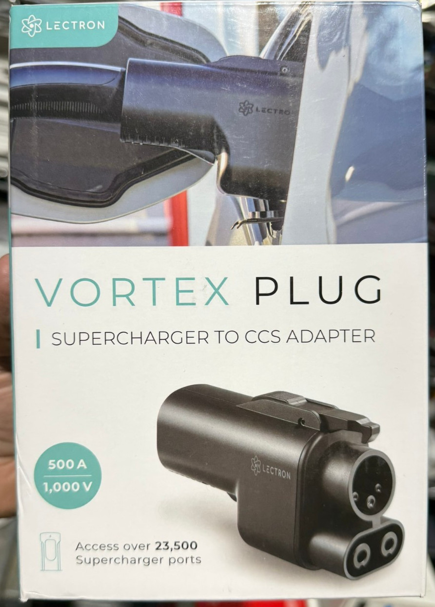 Lectron Tesla Supercharger (NACS) to CCS Electric Vehicle Adapter 500 Amps/1000V