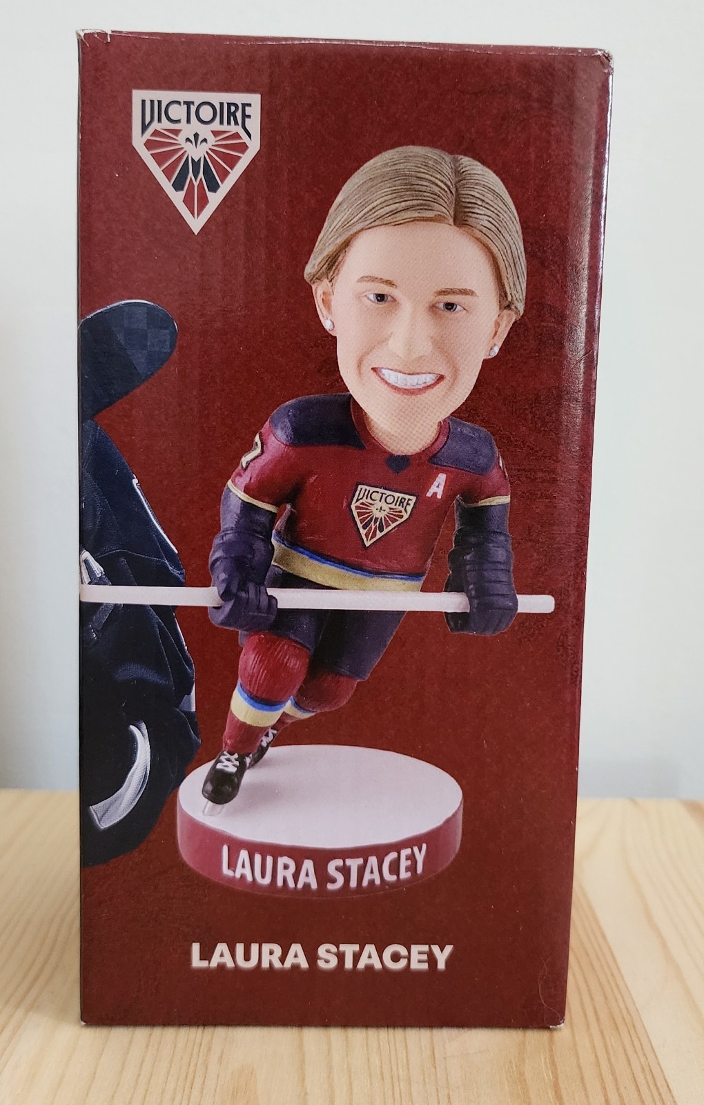 LAURA STACEY BOBBLEHEAD PWHL MONTREAL VICTOIRE LIMITED EDITION /6000