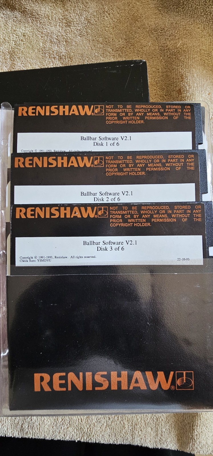 Renishaw QC10 Ballbar System Kit Calibrator Interface Case Manual Software