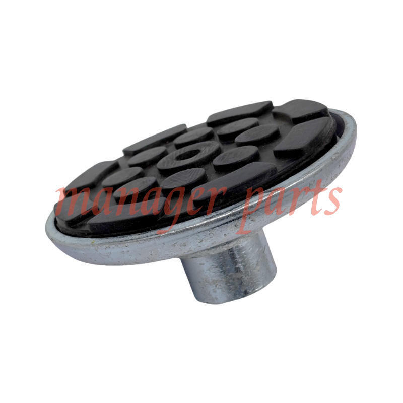 For Atlas Automotive Equipment Round Lift Pad With Rubber Pad (1 1/2" Peg)