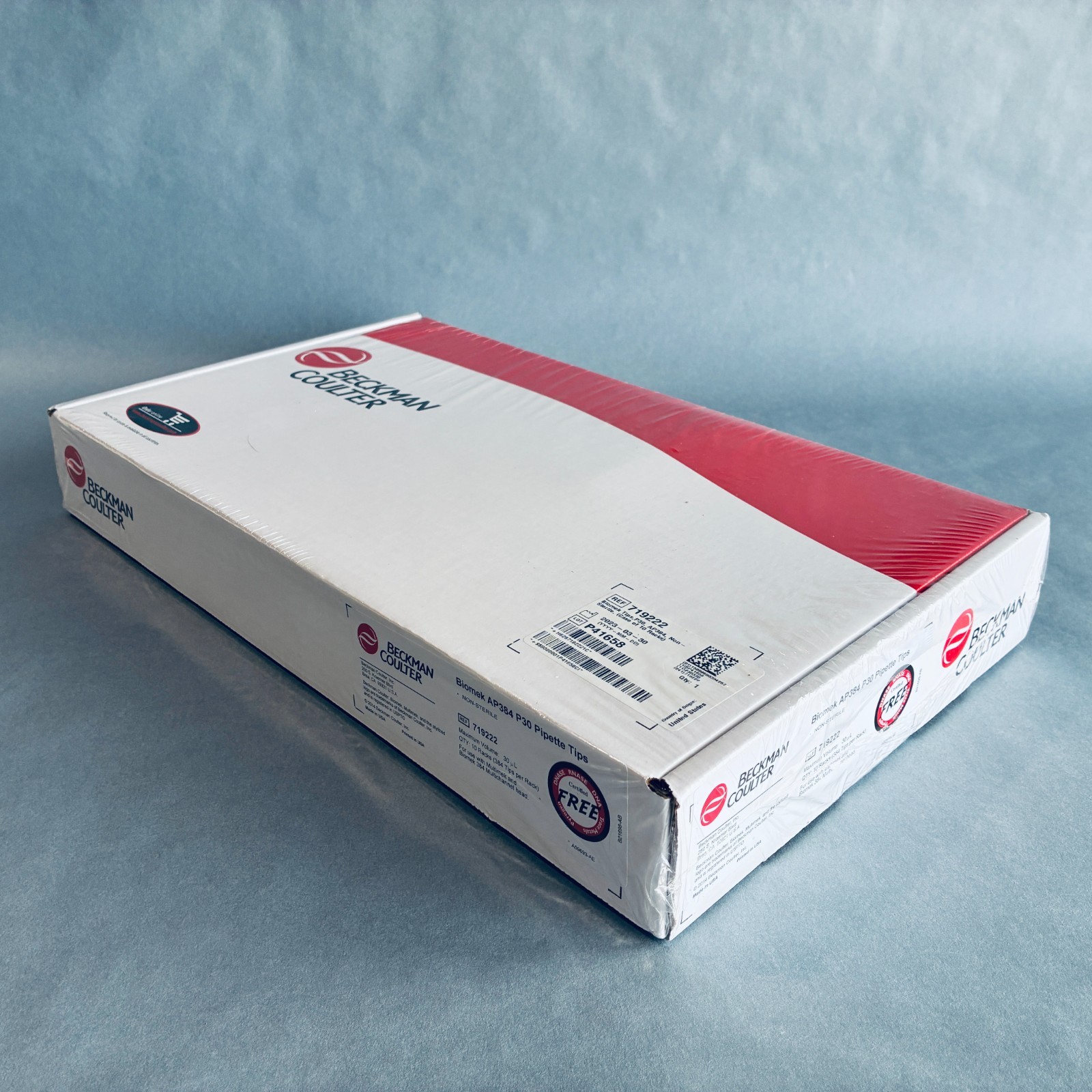 Beckman Coulter Biomek Tips 30 ul Non-Sterile 10 Racks