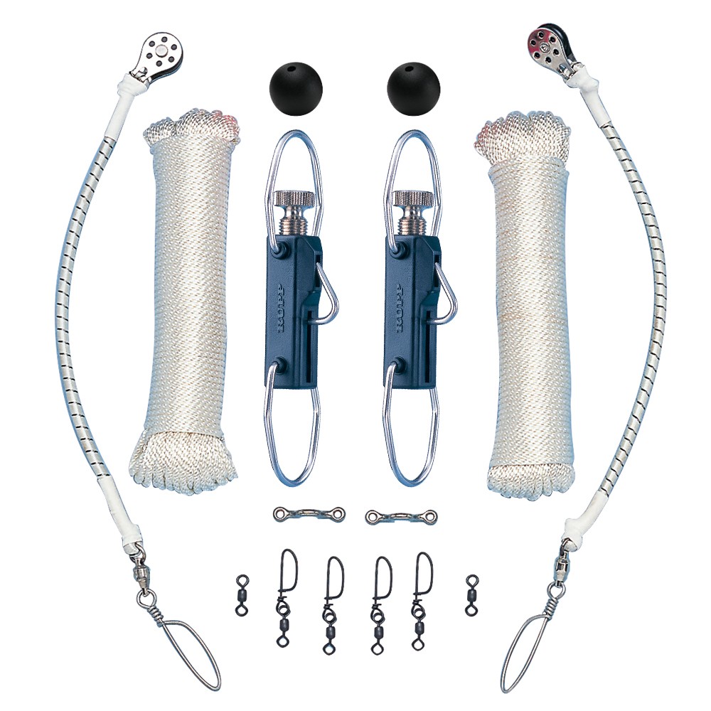Rupp Marine CA-0110-TG Top Gun Rigging Kit w/Klickers f/Riggers Up To 23'