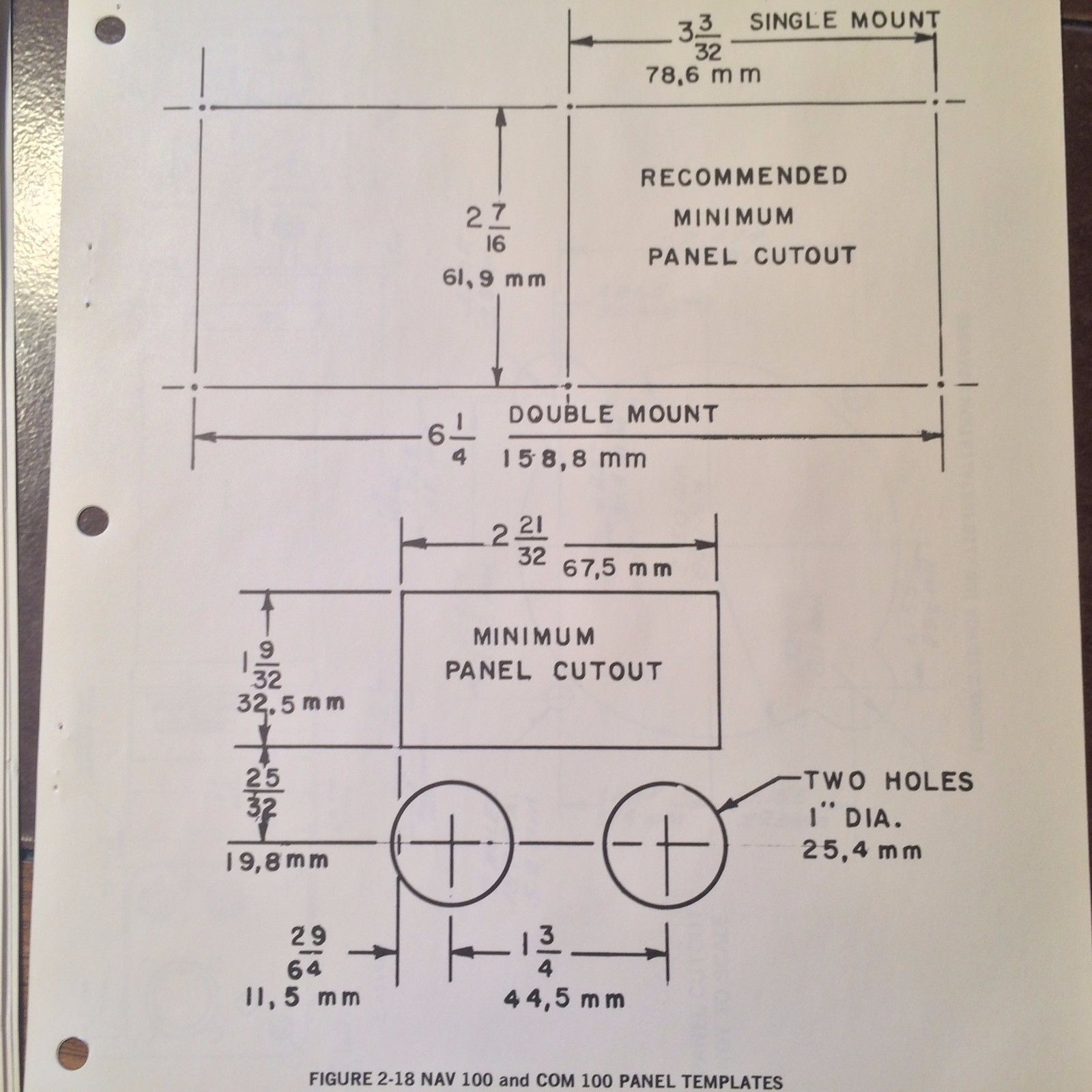 Narco Nav-100, Com-100 & VOA-100, VOA-110 Install Manual