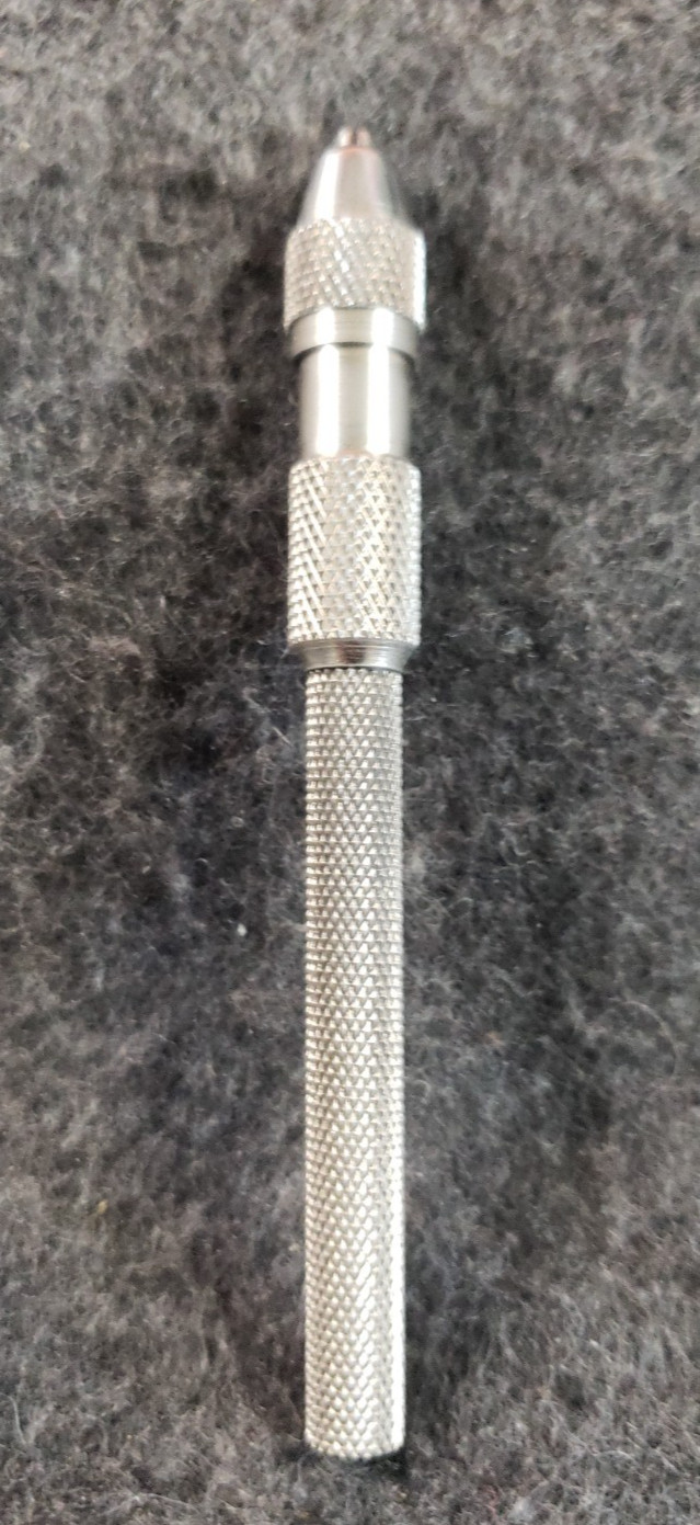 STARRETT ===B=== Pin Vise 0.030-0.062"  Used excellent ....................(SB9)