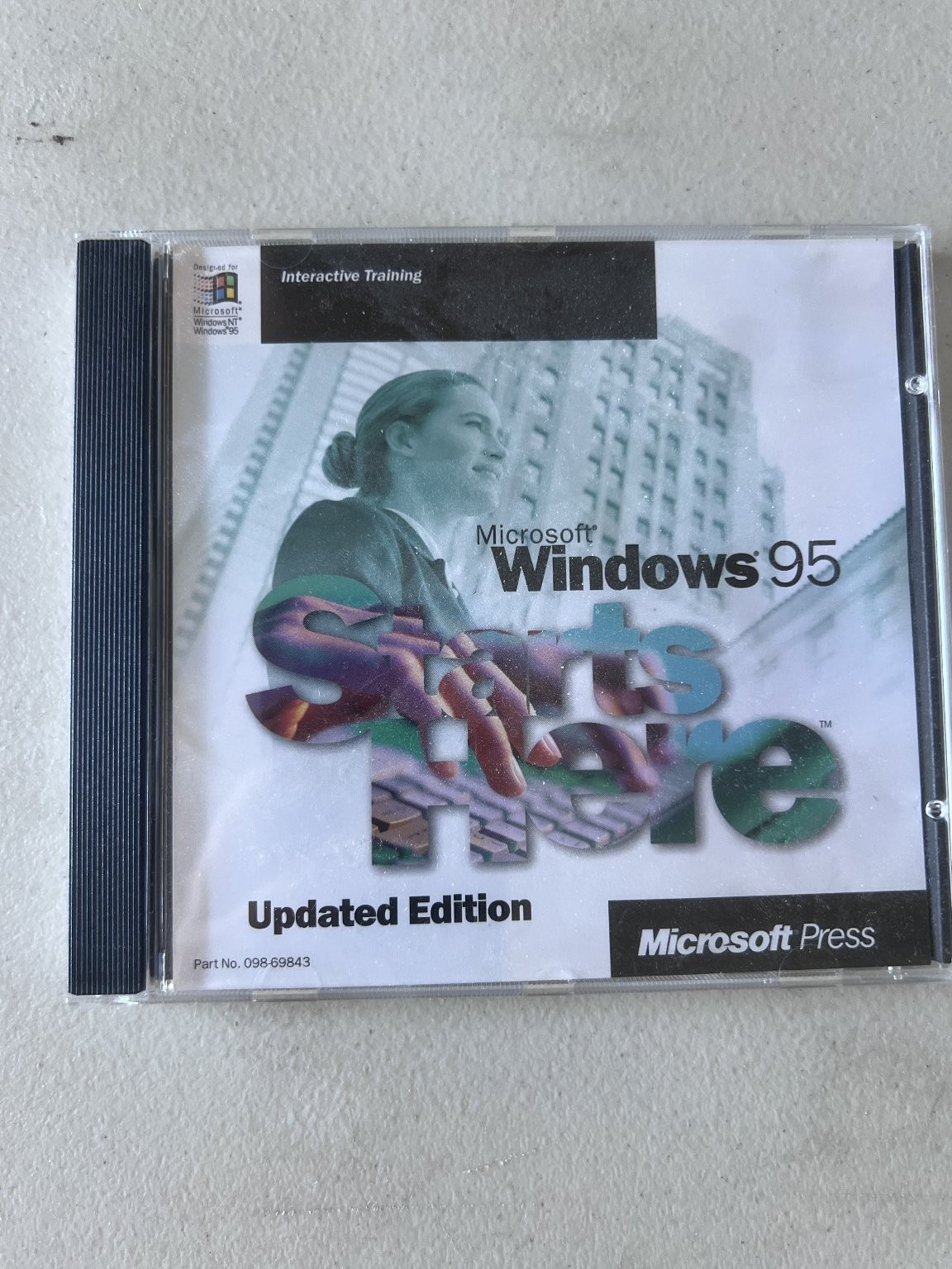 Microsoft Windows 95 Starts Here Interactive Training CD-ROM Updated Edition