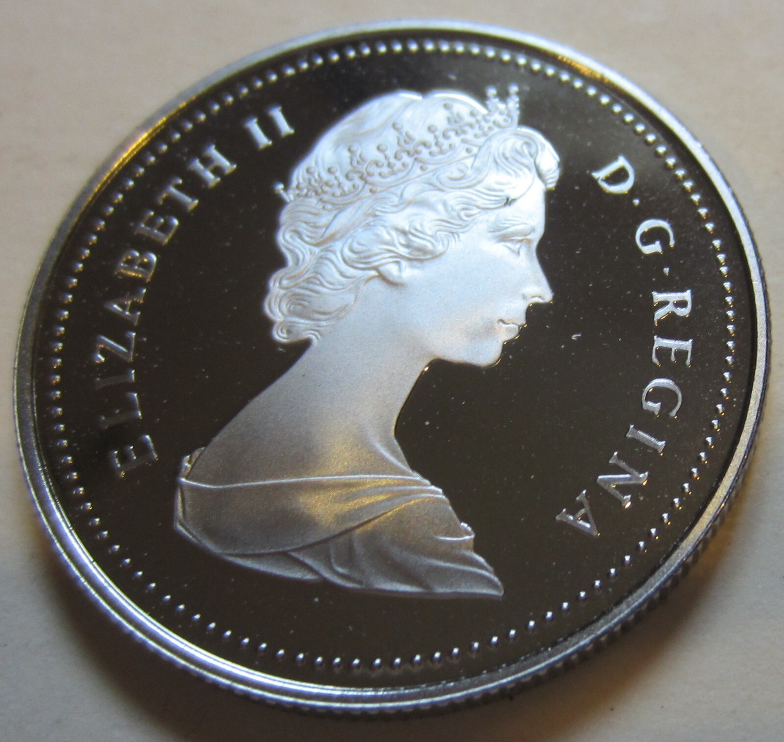 1986 Canada PROOF Nickel One Dollar Coin UNC $1