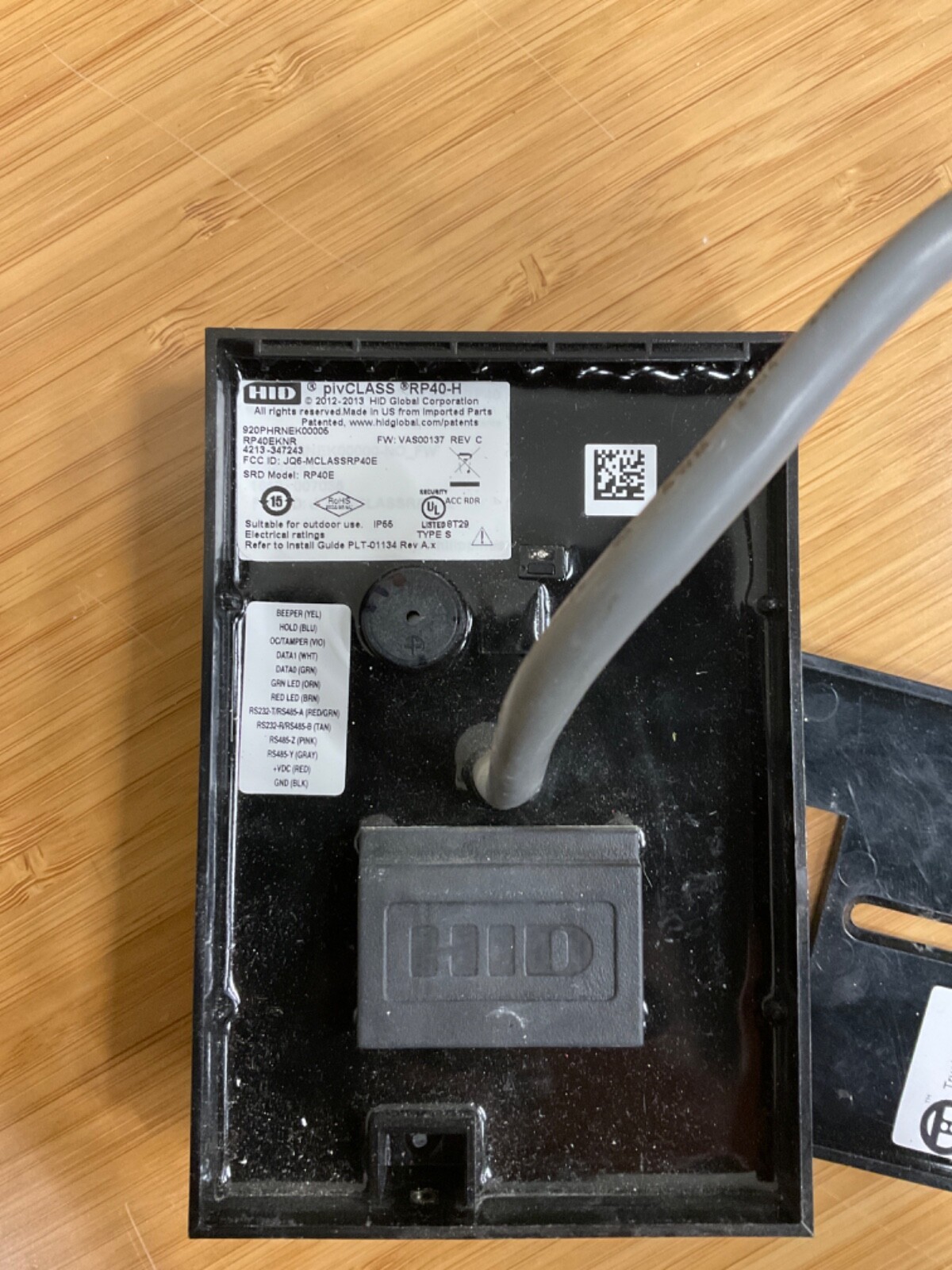 HID pivCLASS RP40-H Reader 920PHRNEG00005 RP40EKNR