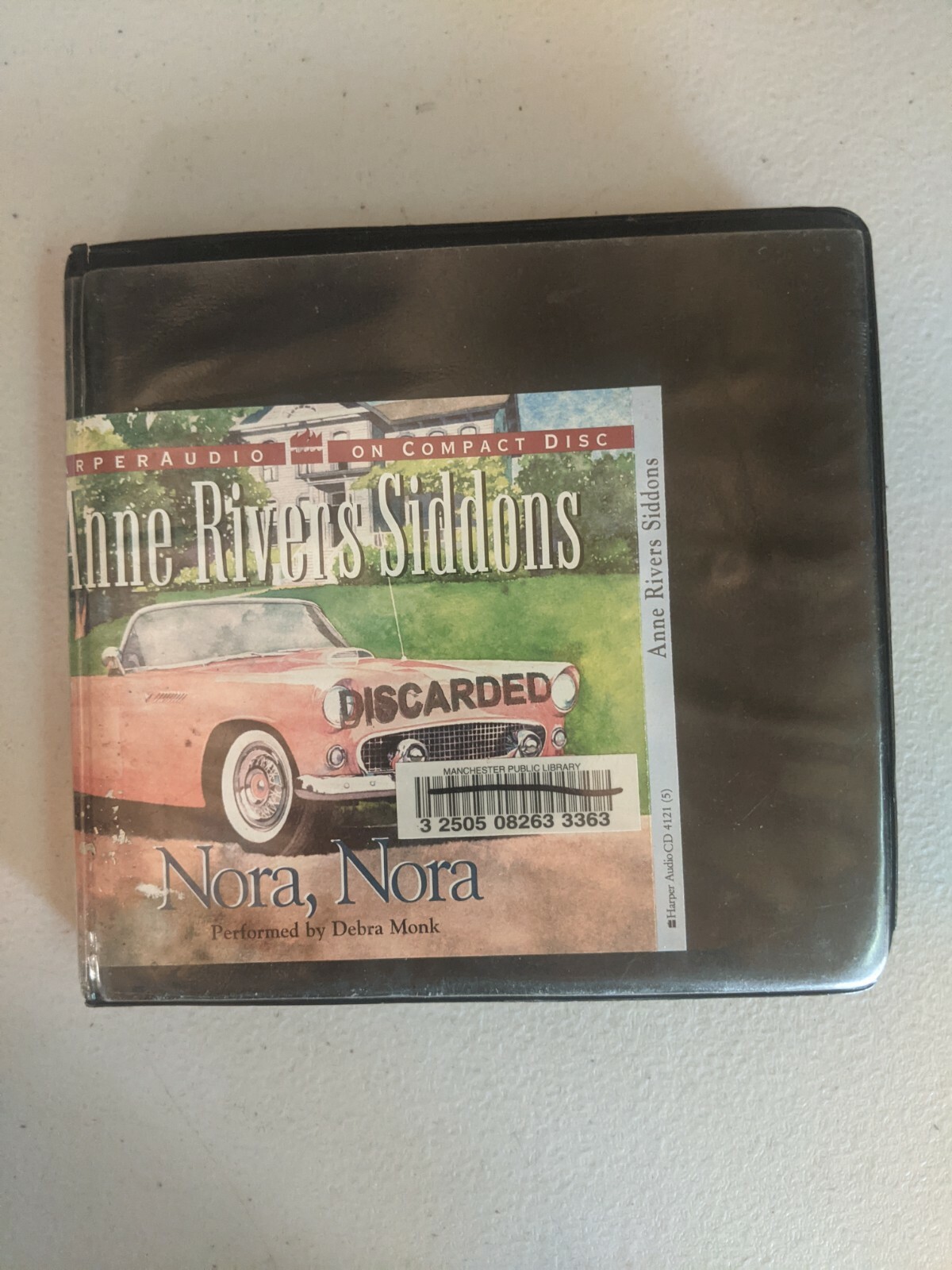 Shelf6 ~ audiobook on cds NORA, NORA BY ANNE RIVERS SIDDONS