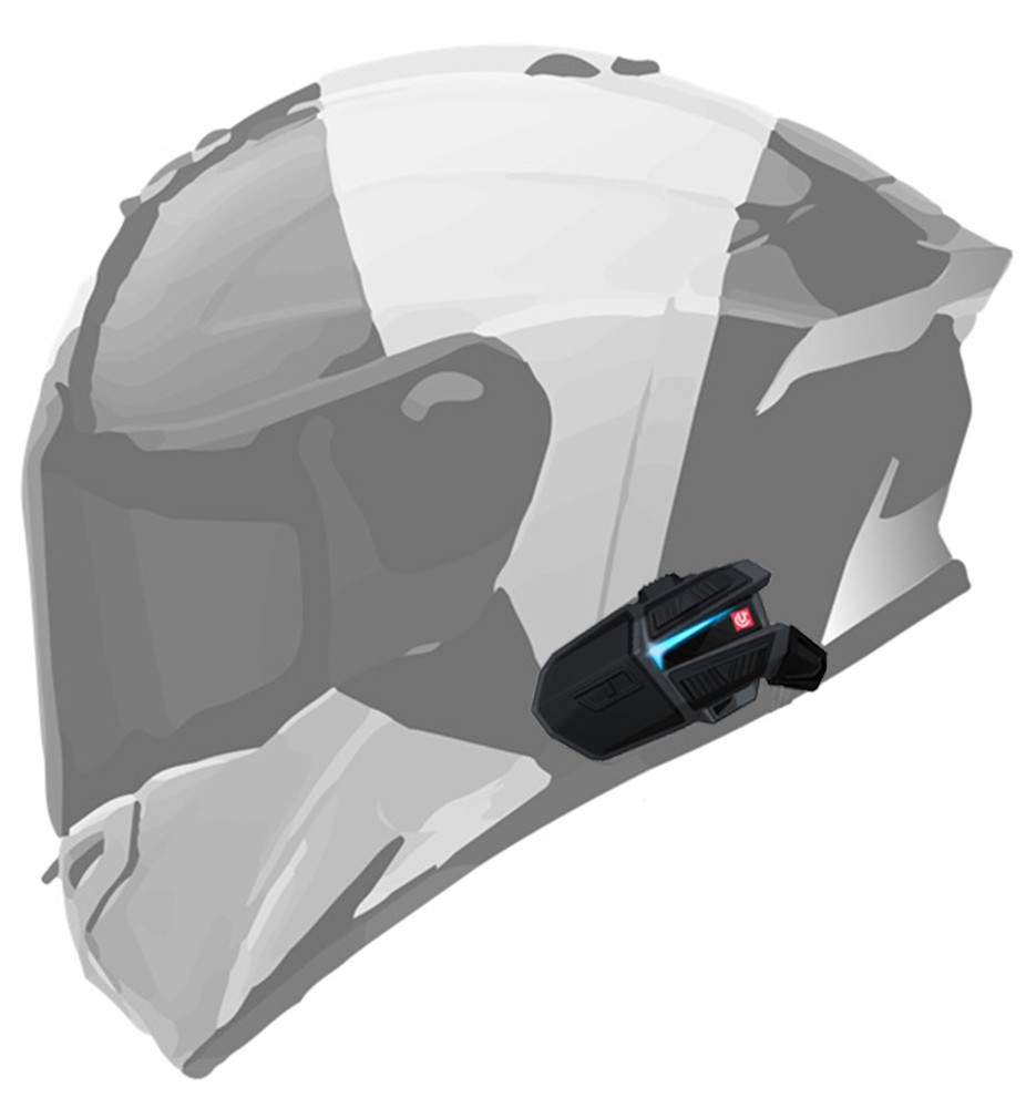 U-Clear Motion 4 Lite Helmet Bluetooth Communication System (180507)