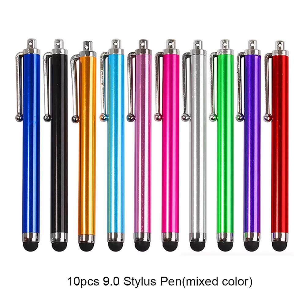 10PCS 9MM Universal Capacitive Stylus Pens Touch Screen Phone Tablet Set
