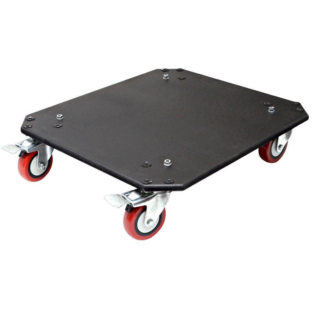 Seismic Audio - SA-Cboardww - Replacement Caster Board Kit - for PA/DJ Black