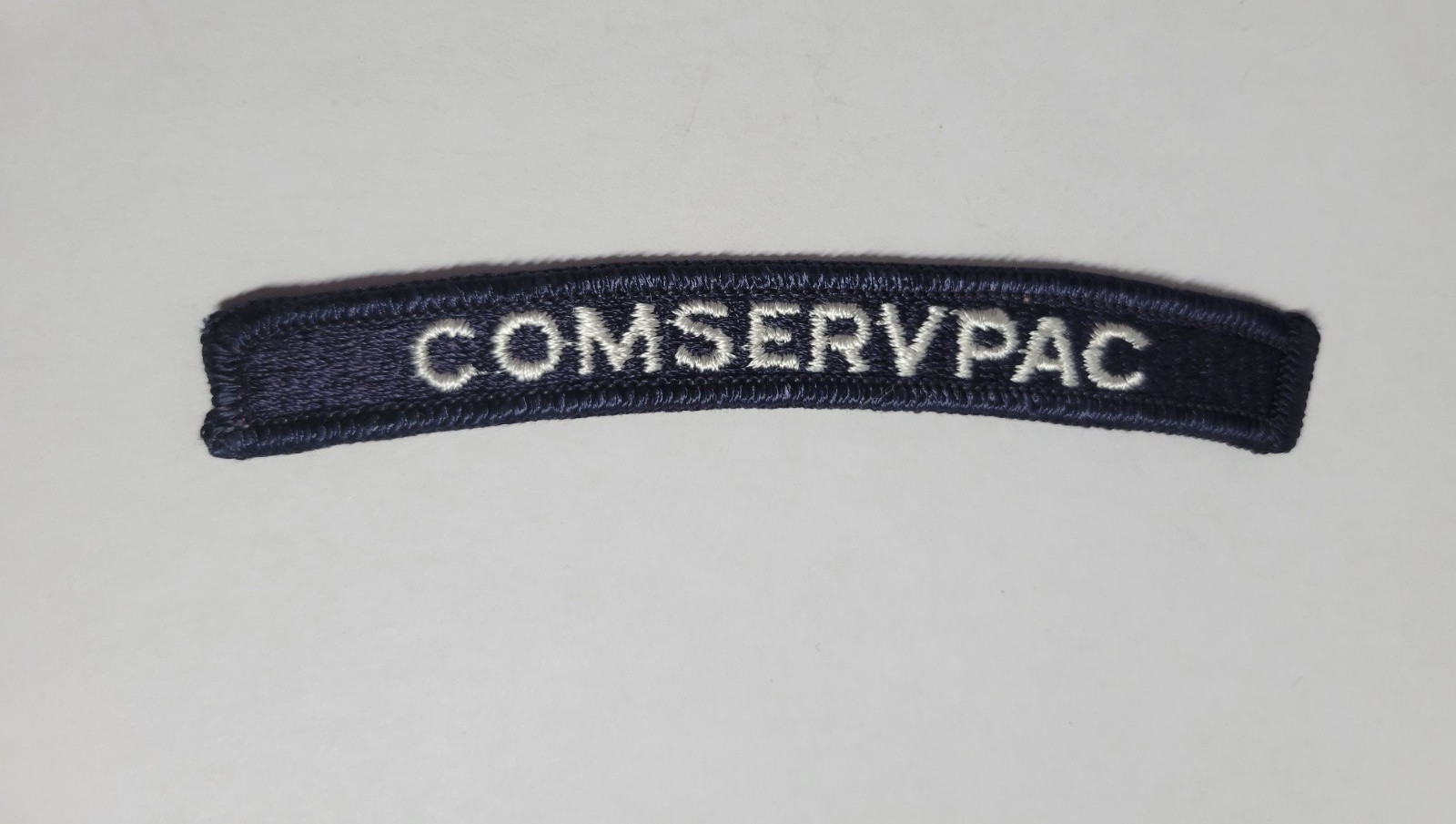 US Navy COMSERVPAC Commander Service Force Pacific Segment Tab Patch