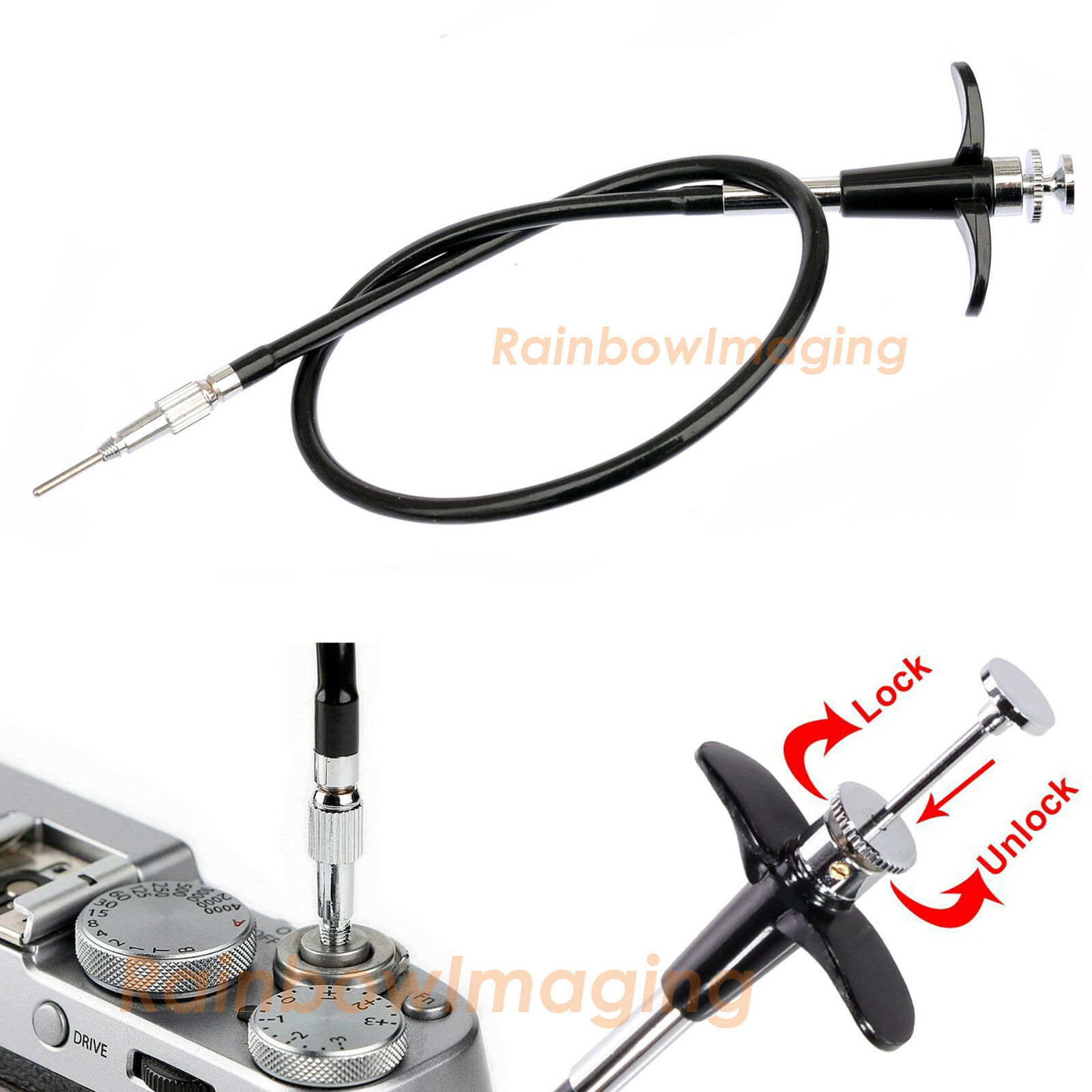 70cm  Lock Shutter Cable Release for Fujifilm FinePix S7000 S9000 S2 S3