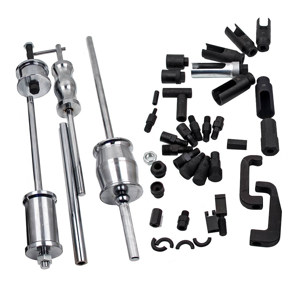 Truck Diesel Injector Extractor Slide Hammer Pulling Claws With Fork Opening