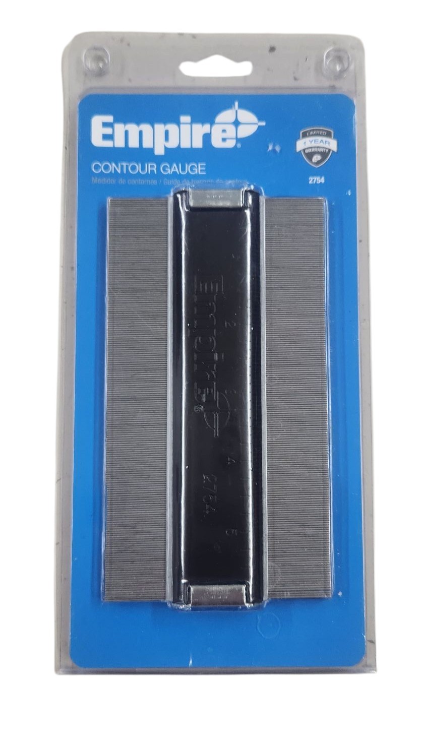 Empire Contour Gauge, 6 Inch, Durable Stainless Steel Profile Duplicate Patterns