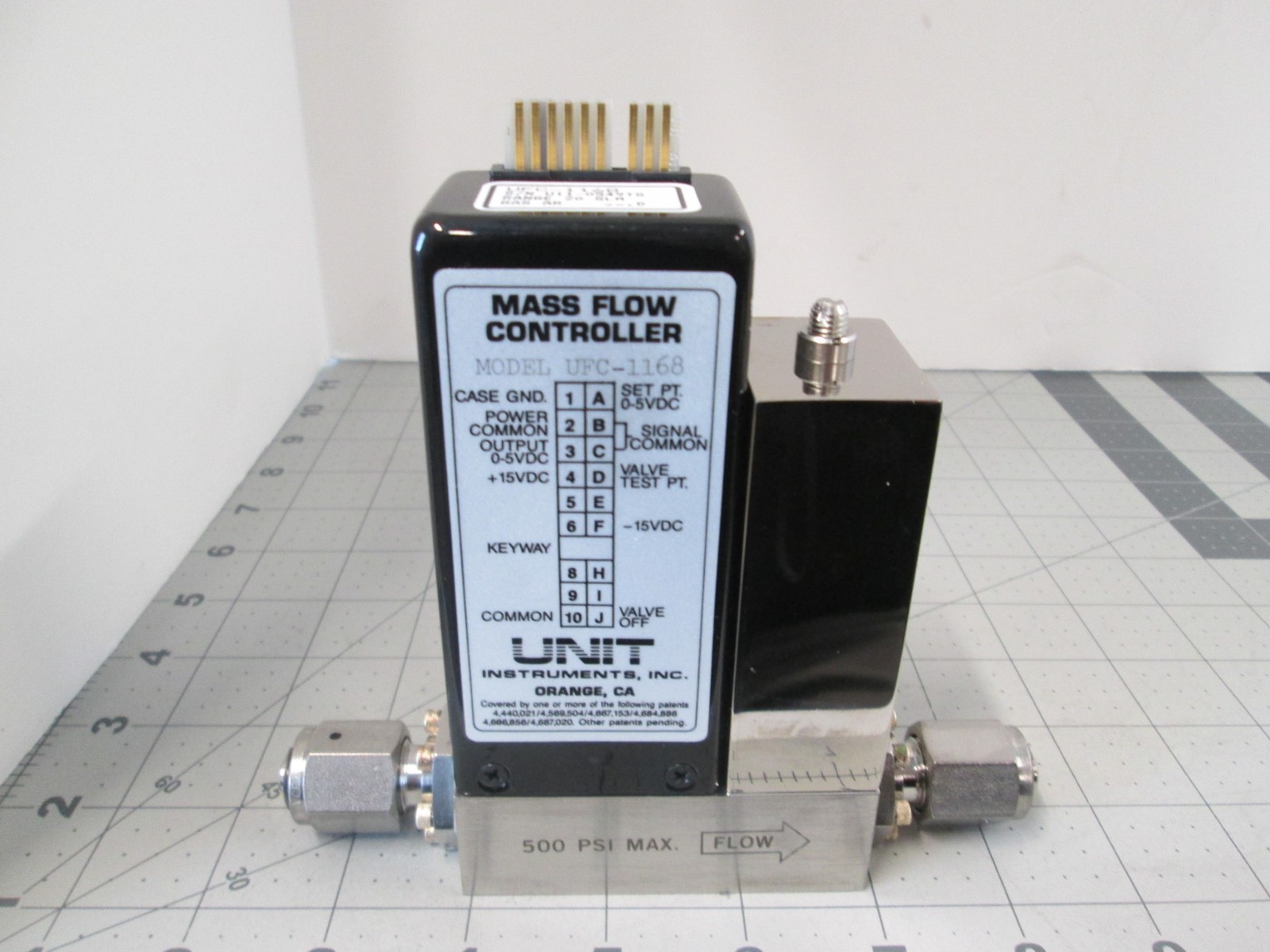 Unit, UFC-1168, Ar, 20 SLM, Mass Flow Controller, New