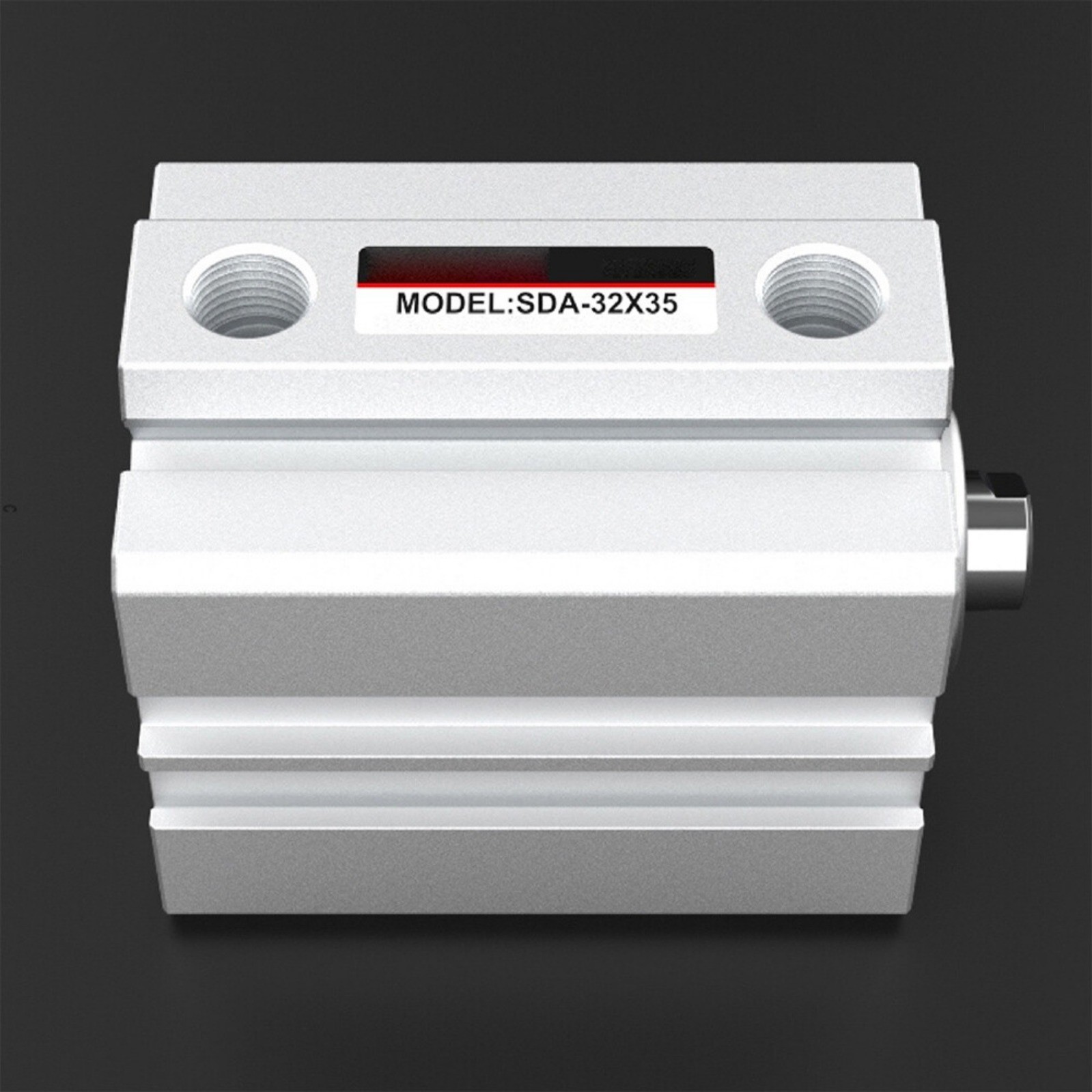 SDA63X5-X100 SDA63 Double Acting Without Magnet Pneumatic Small Thin Cylinder