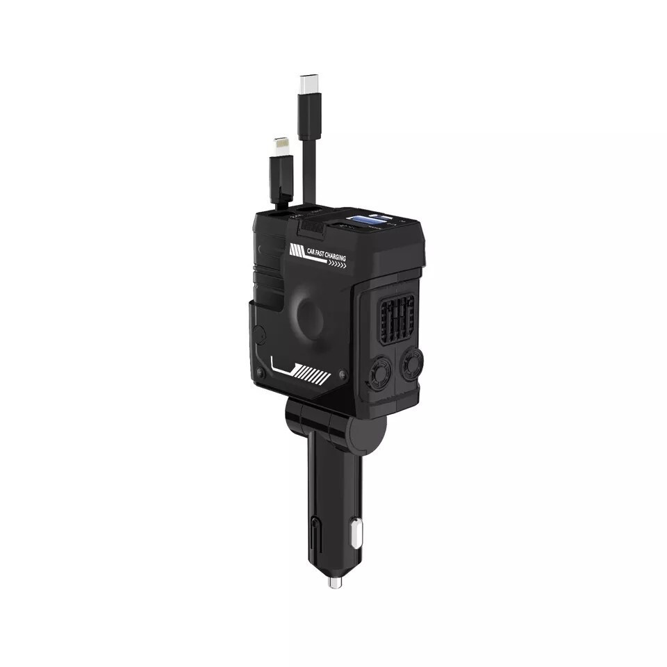 4 Ports USB Super Fast Car Charger Adapter for iPhone Samsung Android Cell Phone