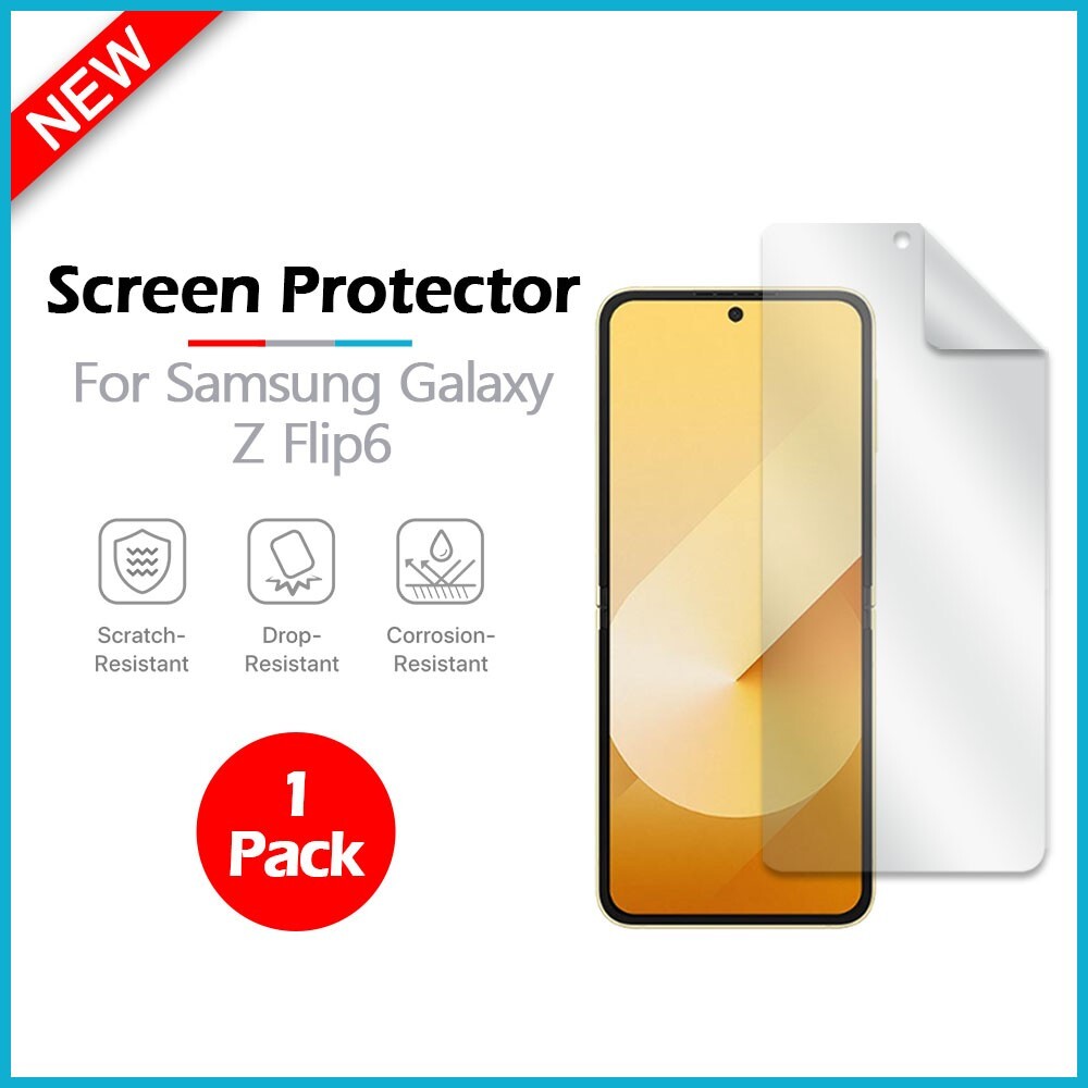 B2G1 FREE LCD Clear HD Hydrogel Film Screen Protector for Samsung Galaxy Z Flip6