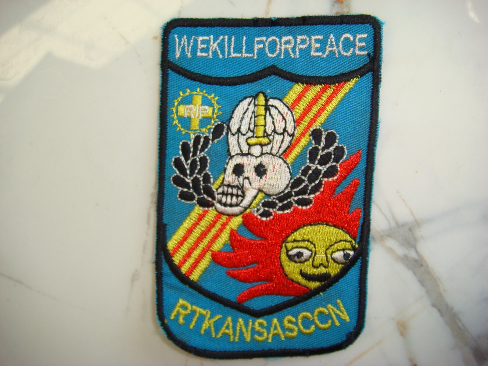 US 5th SF GROUP MACV-SOG RT KANSAS CCN, VIETNAM WAR PATCH