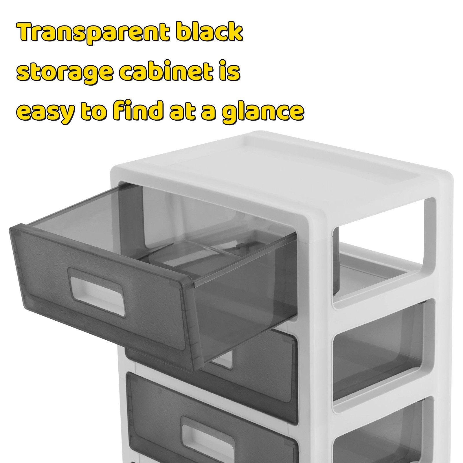 6-Drawer Floor Stand Organizer,Office Storage Box,Bathroom,Copy Data Storage