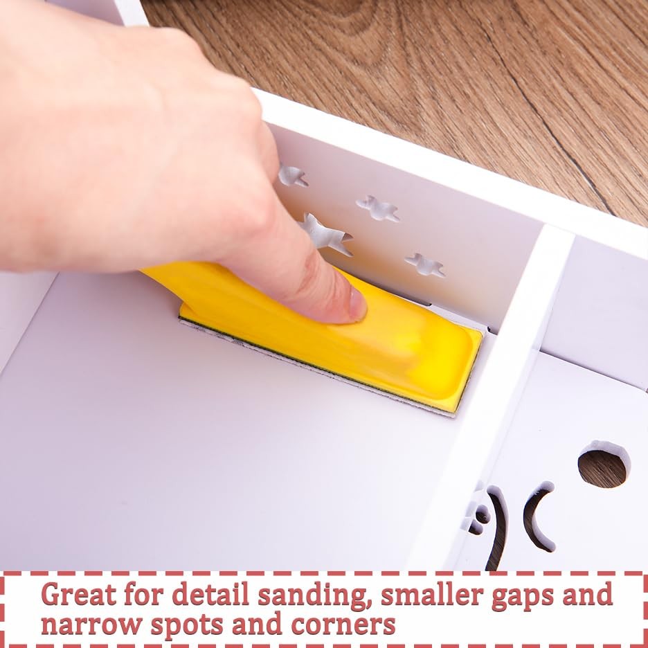 LEONTOOL 180 grit micro sander paper 3.5x1.2in